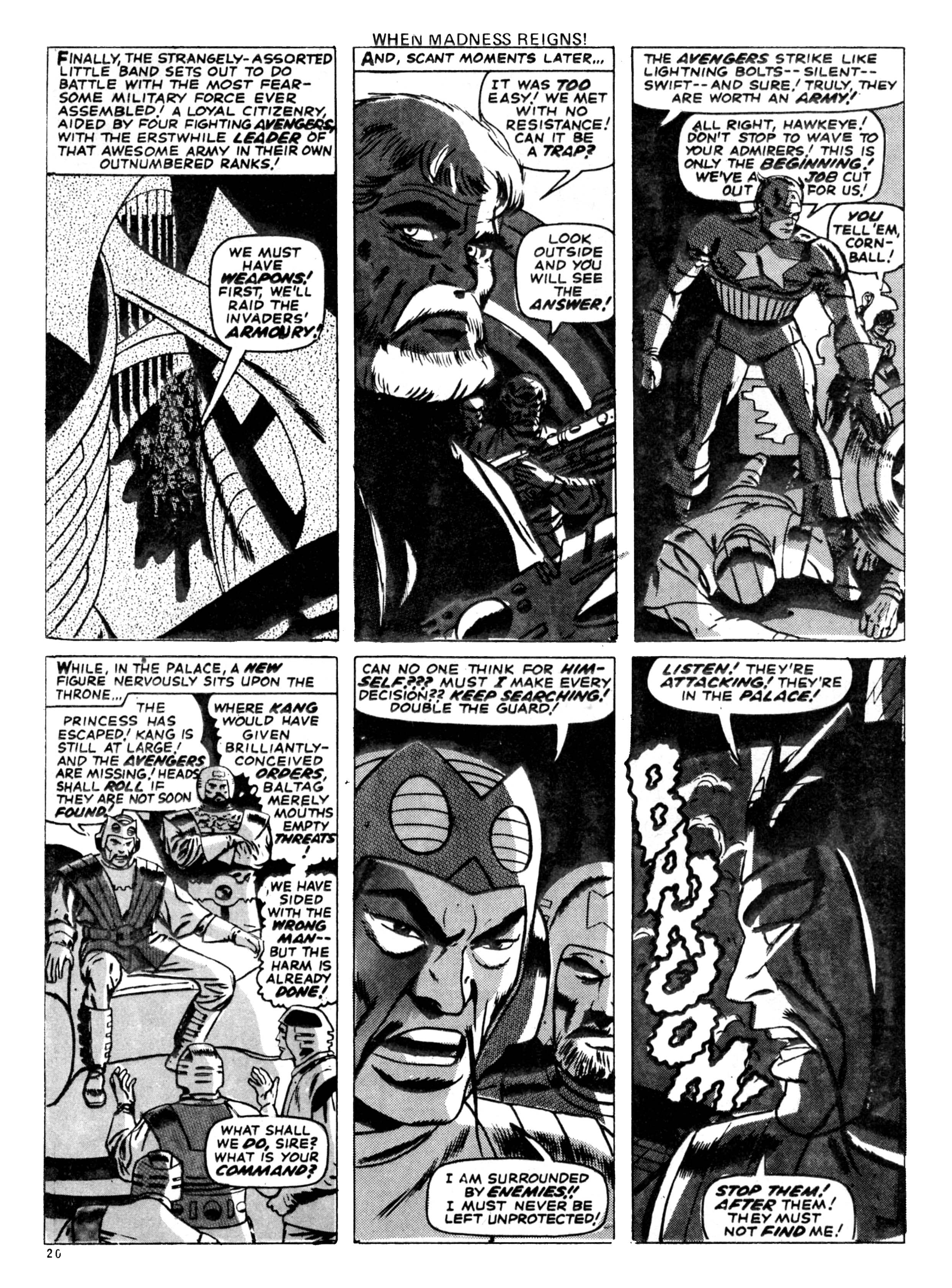 Read online The Avengers (1973) comic -  Issue #21 - 20