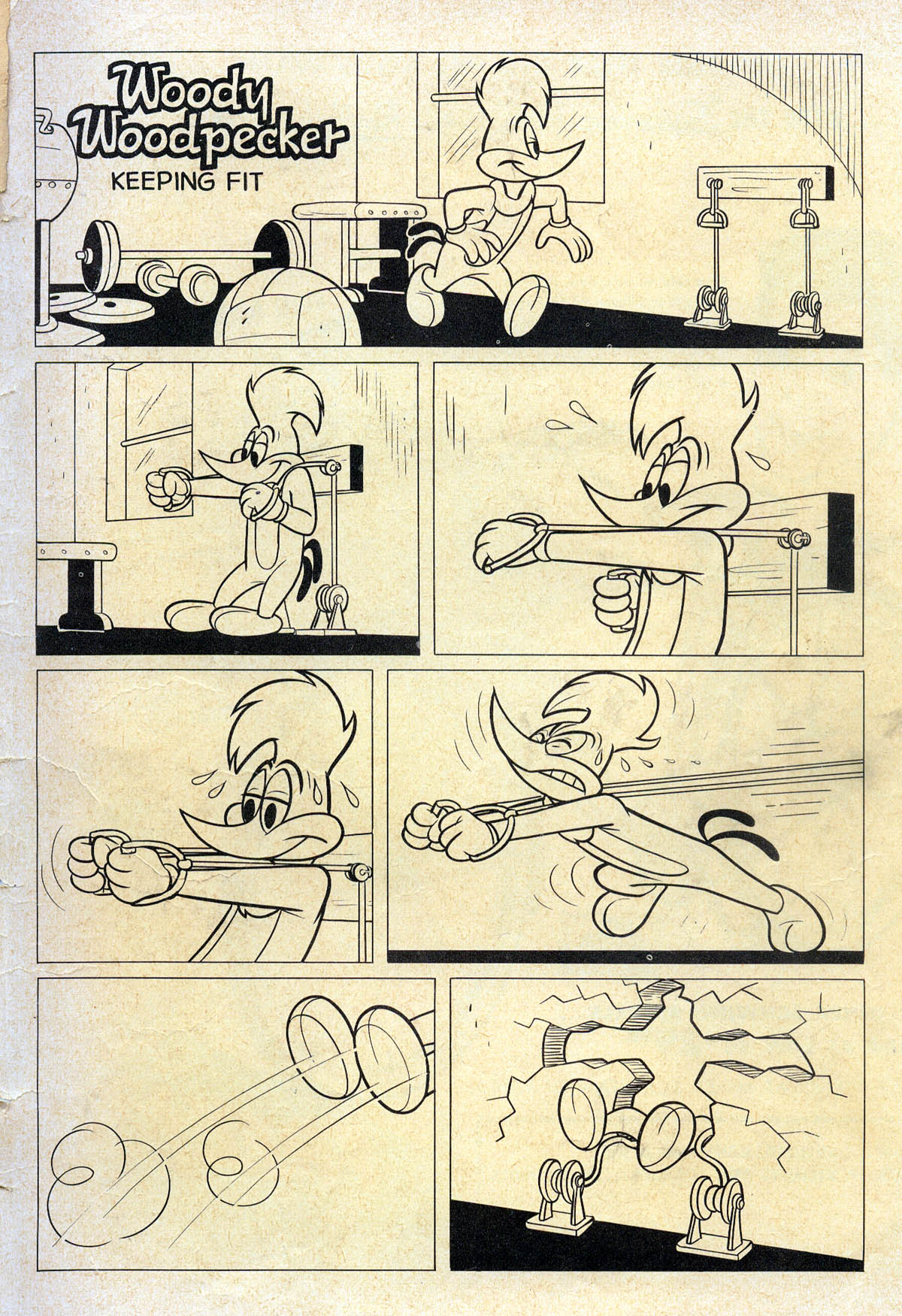 Read online Walter Lantz Woody Woodpecker (1952) comic -  Issue #64 - 35