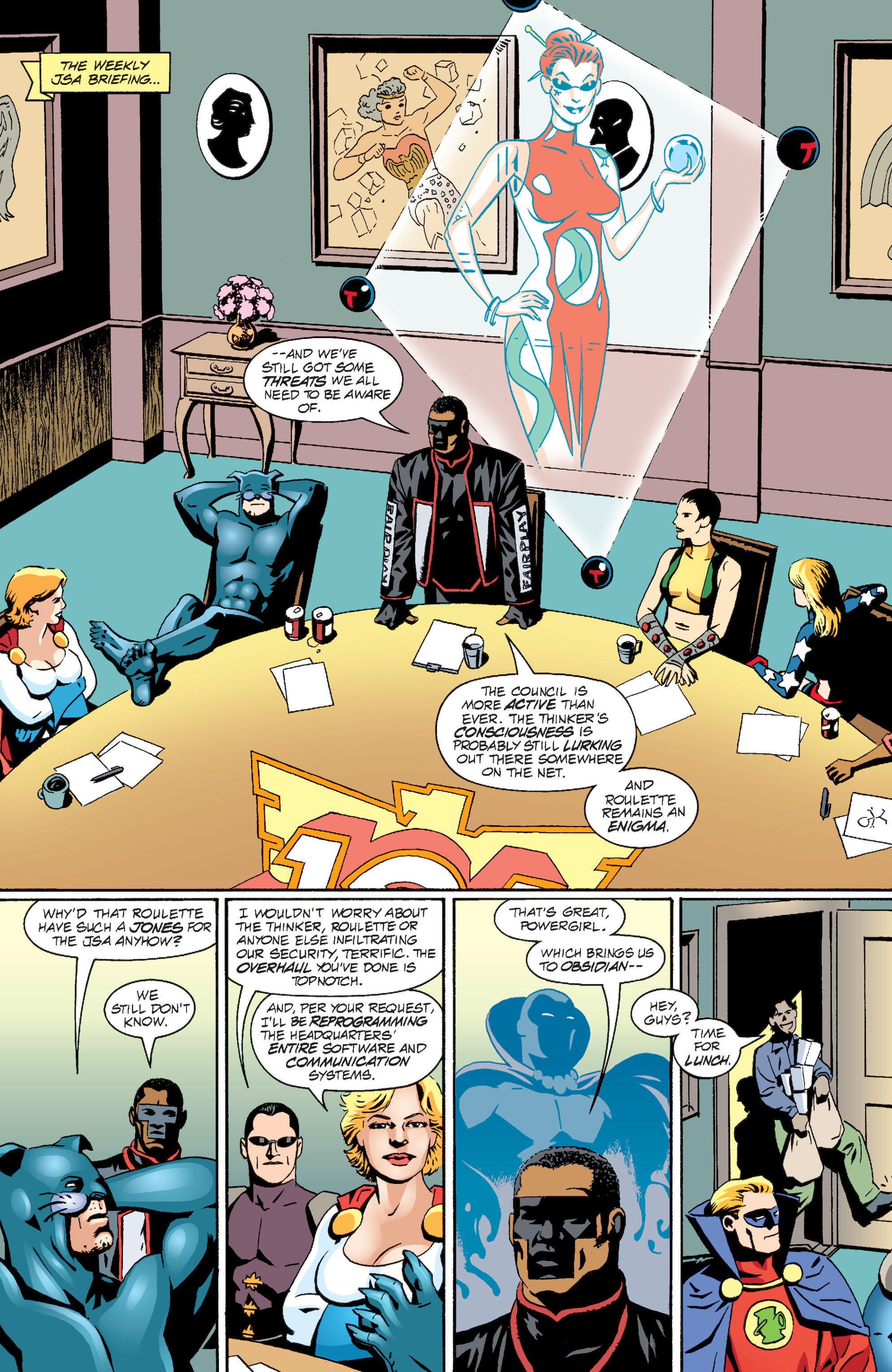 Read online JSA by Geoff Johns comic -  Issue # TPB 4 (Part 1) - 19