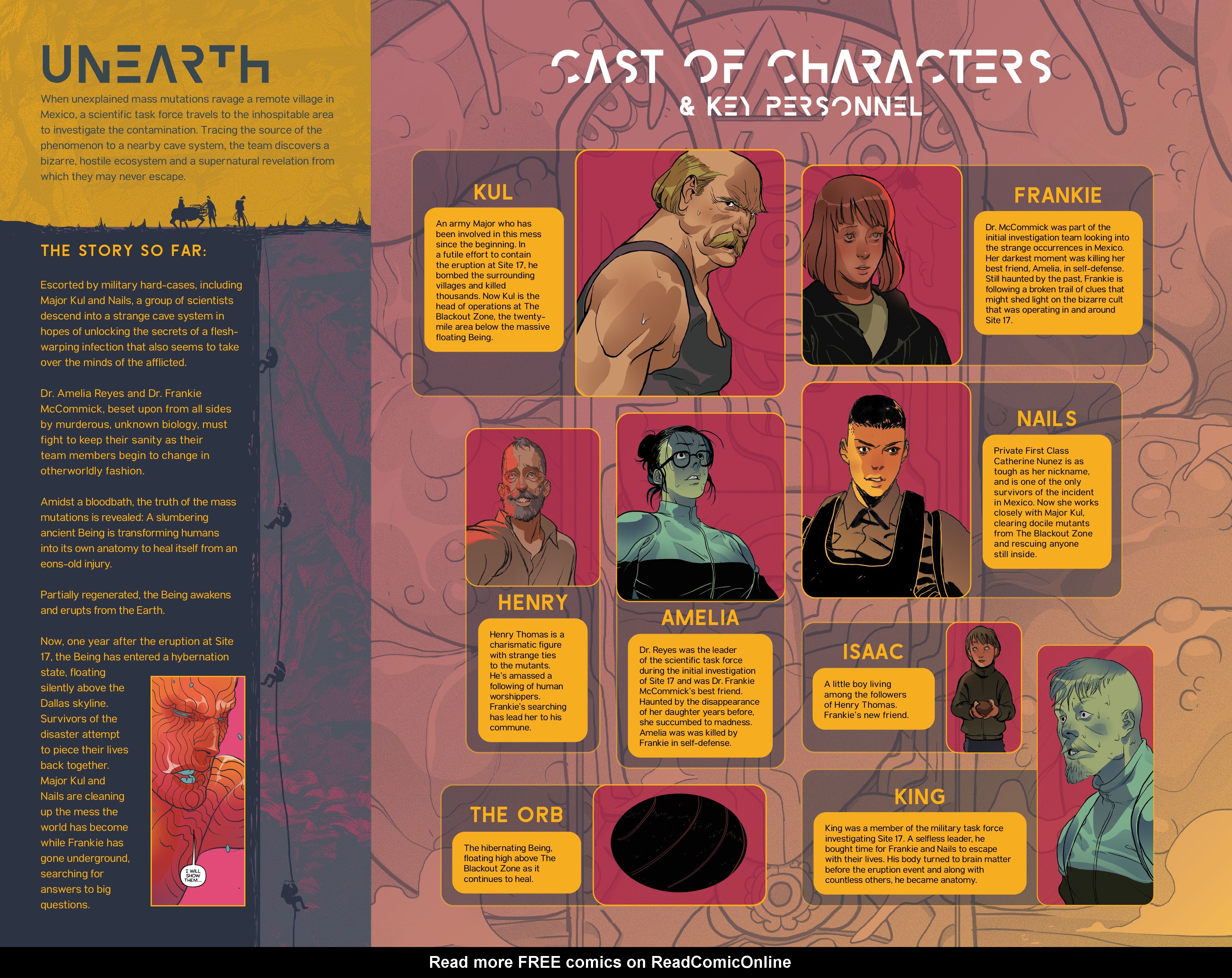 Read online Unearth comic -  Issue #7 - 2
