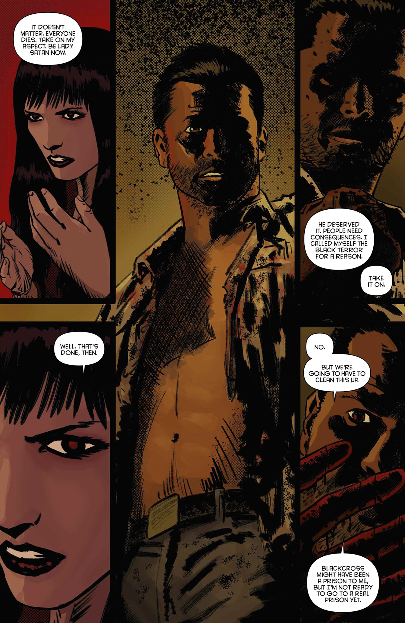 Read online Project Superpowers: BlackCross comic -  Issue #3 - 26