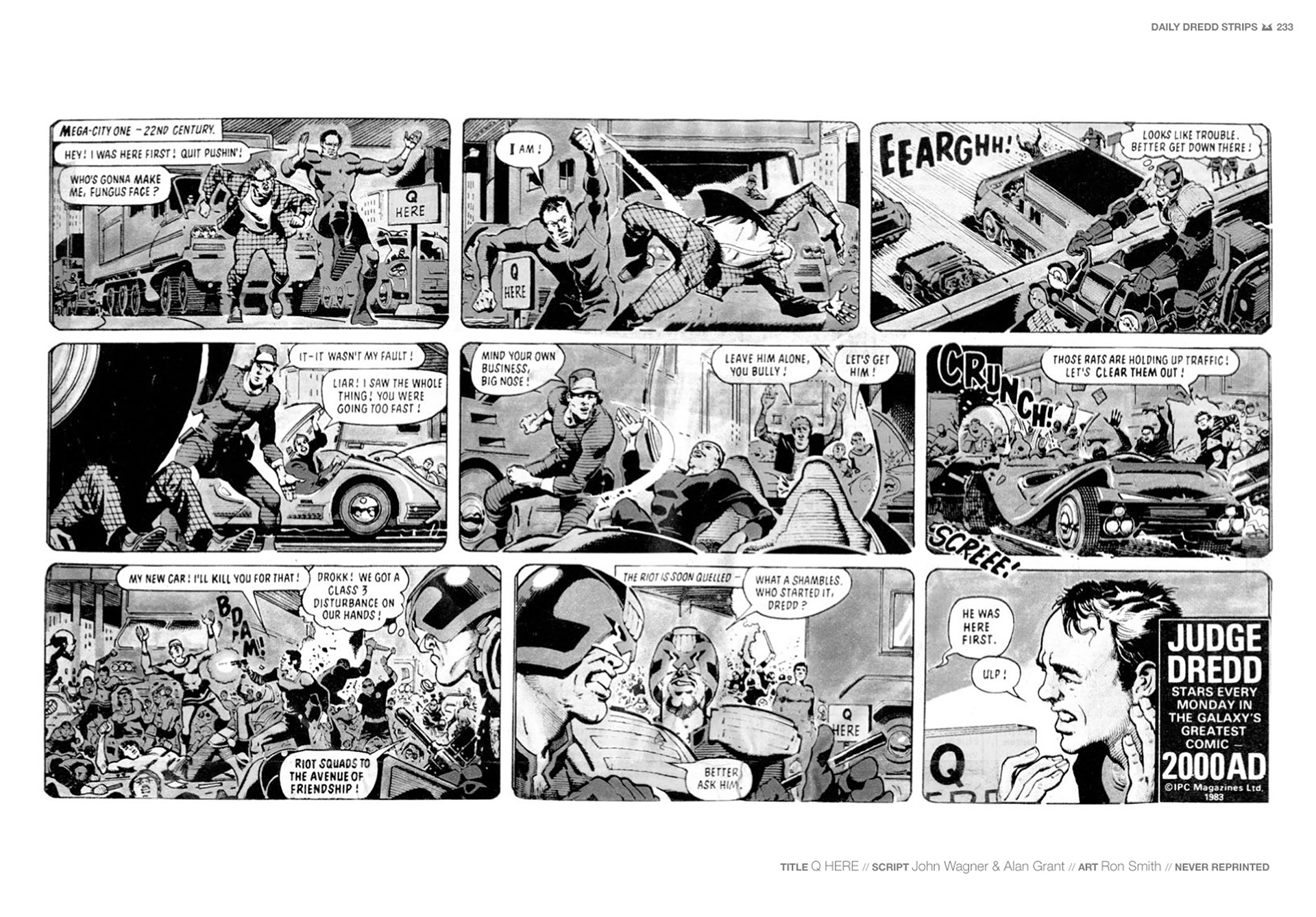 Read online Judge Dredd: The Daily Dredds comic -  Issue # TPB 1 - 236