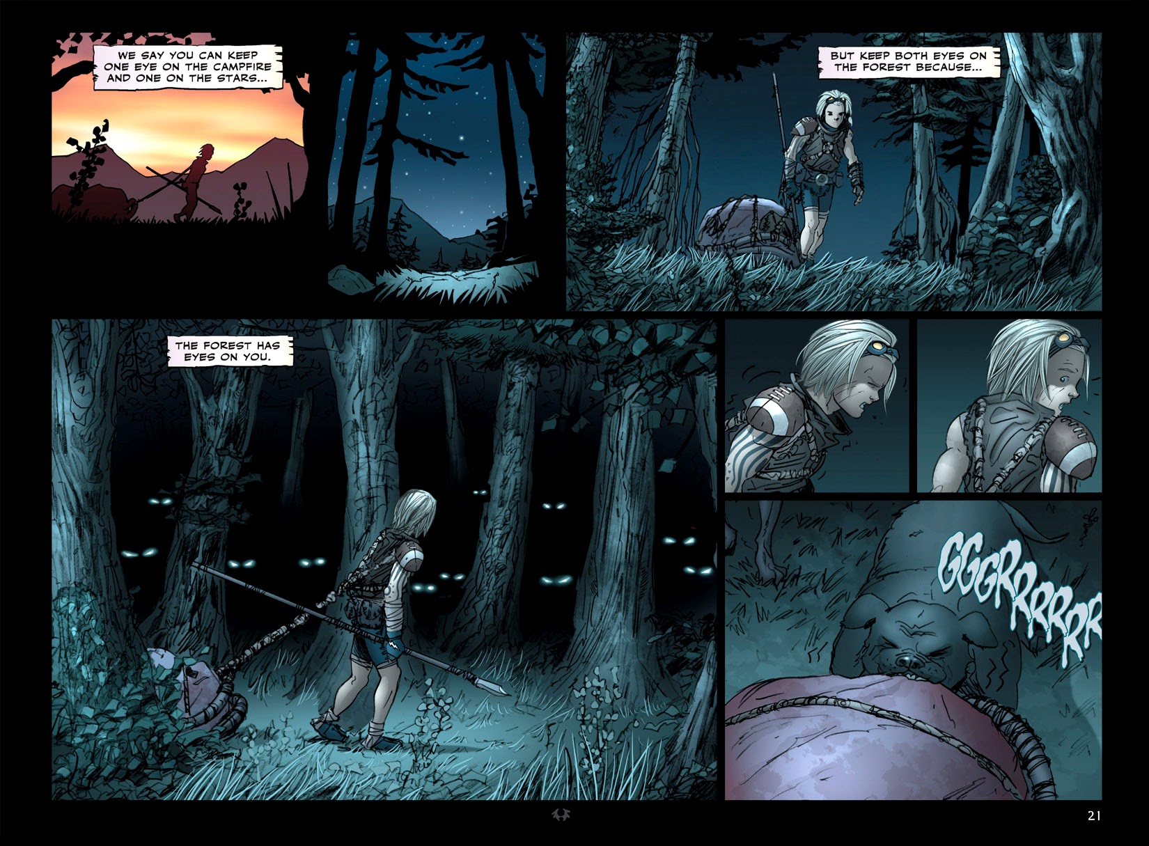 Read online Tribes: The Dog Years comic -  Issue #1 - 22