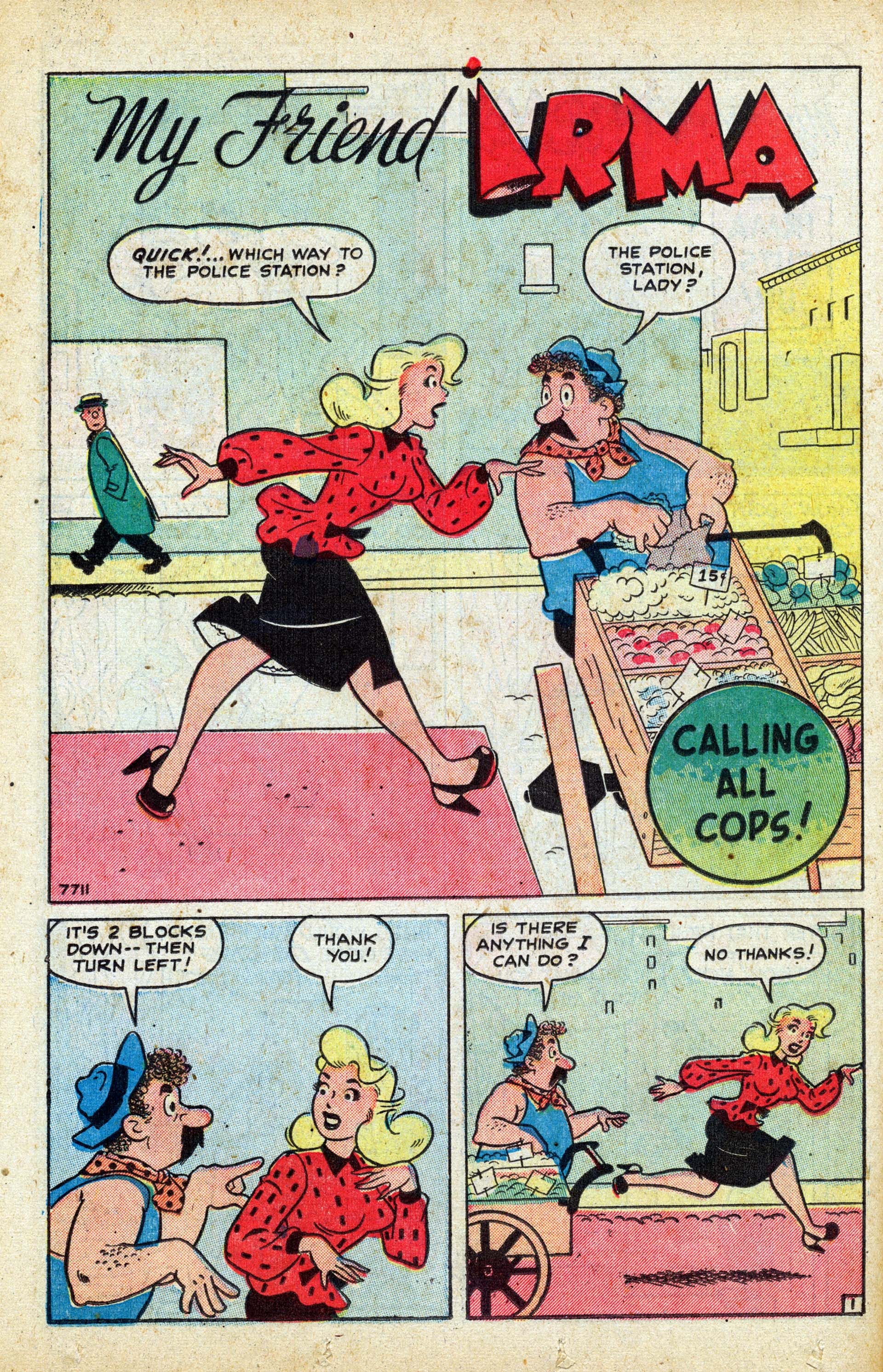 Read online My Friend Irma comic -  Issue #6 - 38