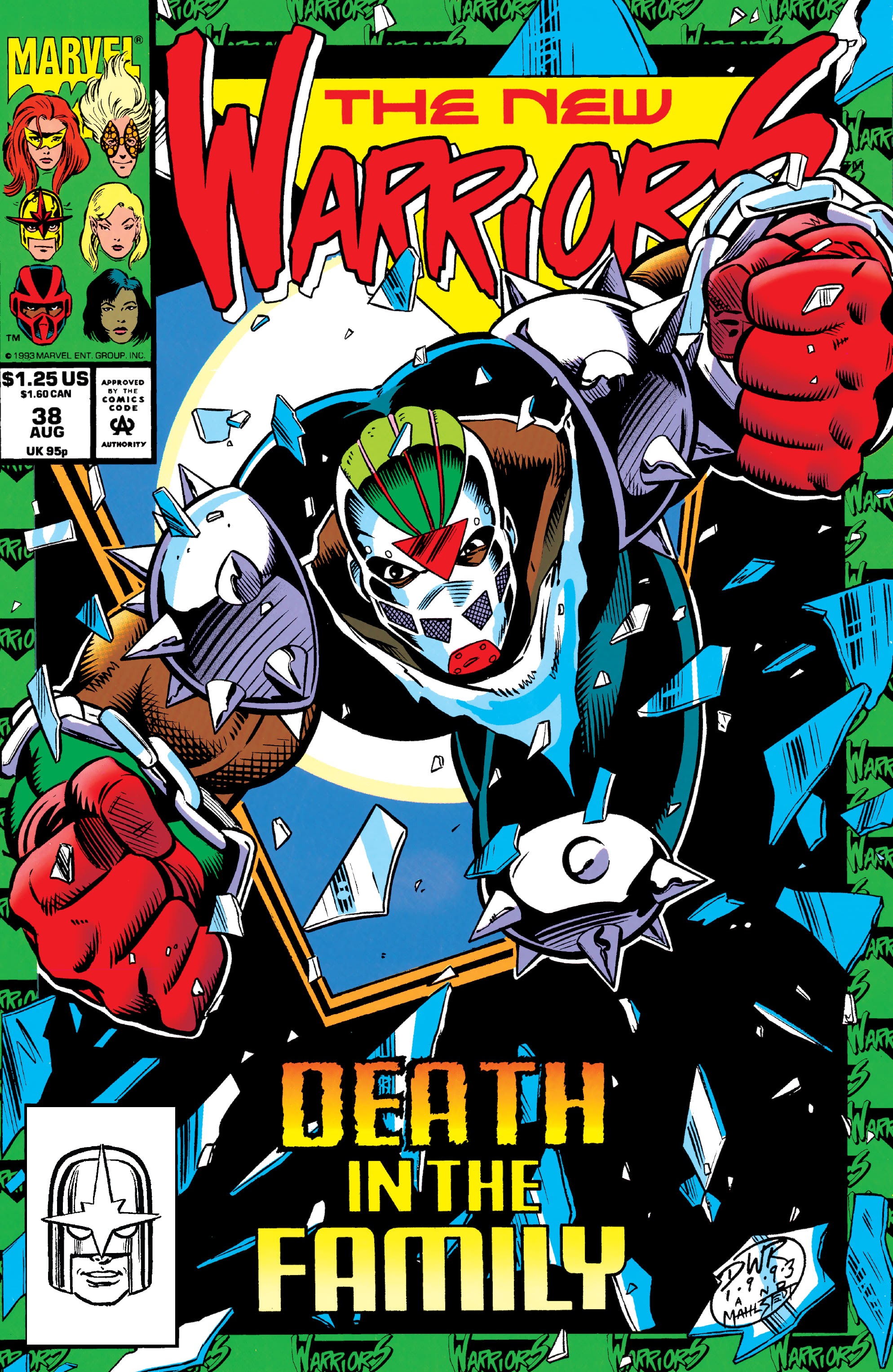 Read online The New Warriors comic -  Issue #38 - 1