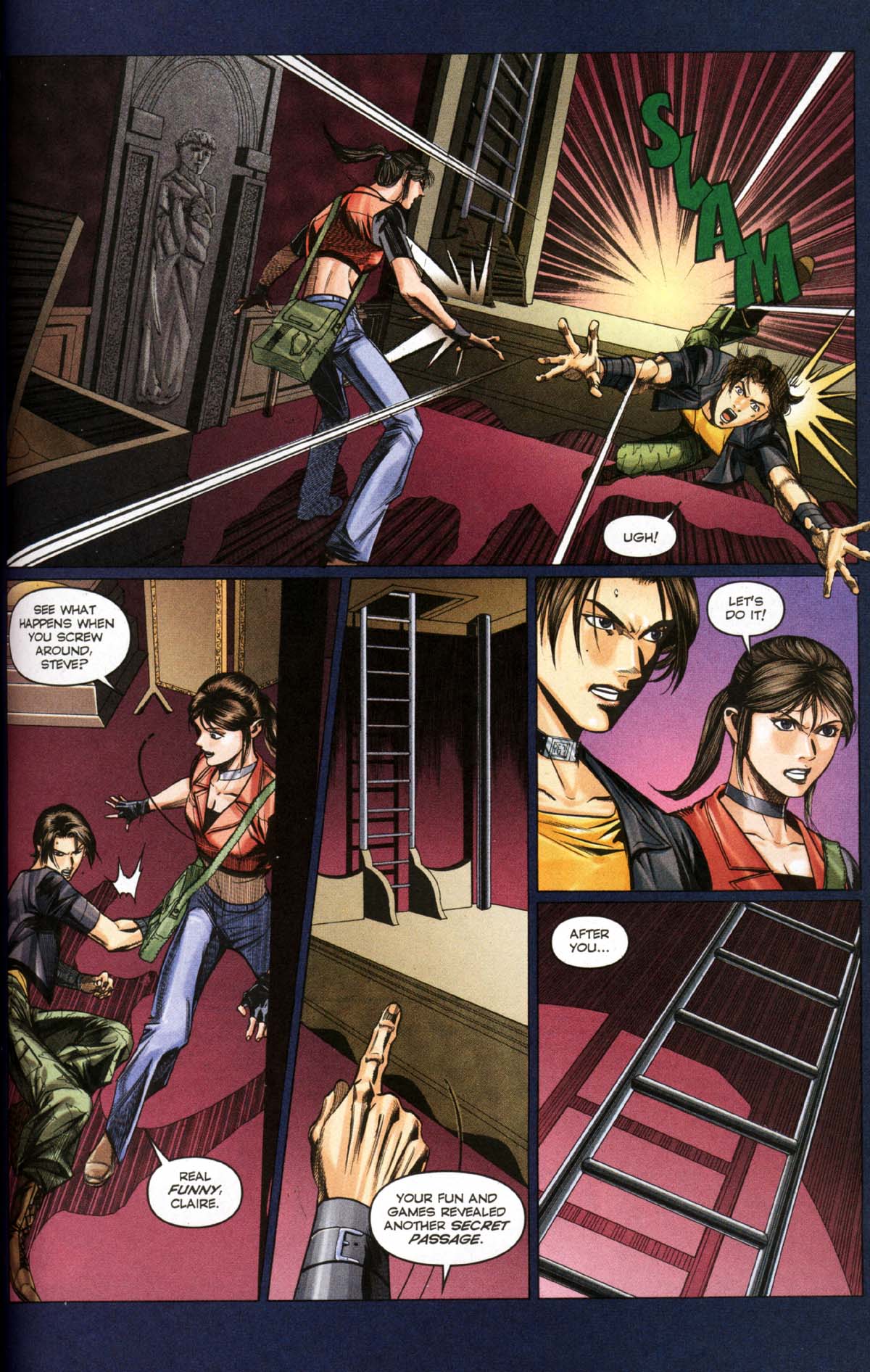 Read online Resident Evil Code: Veronica comic -  Issue #2 - 36