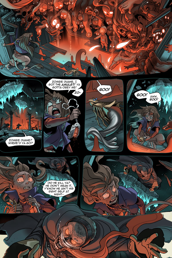 Read online Unsounded comic -  Issue #17 - 169