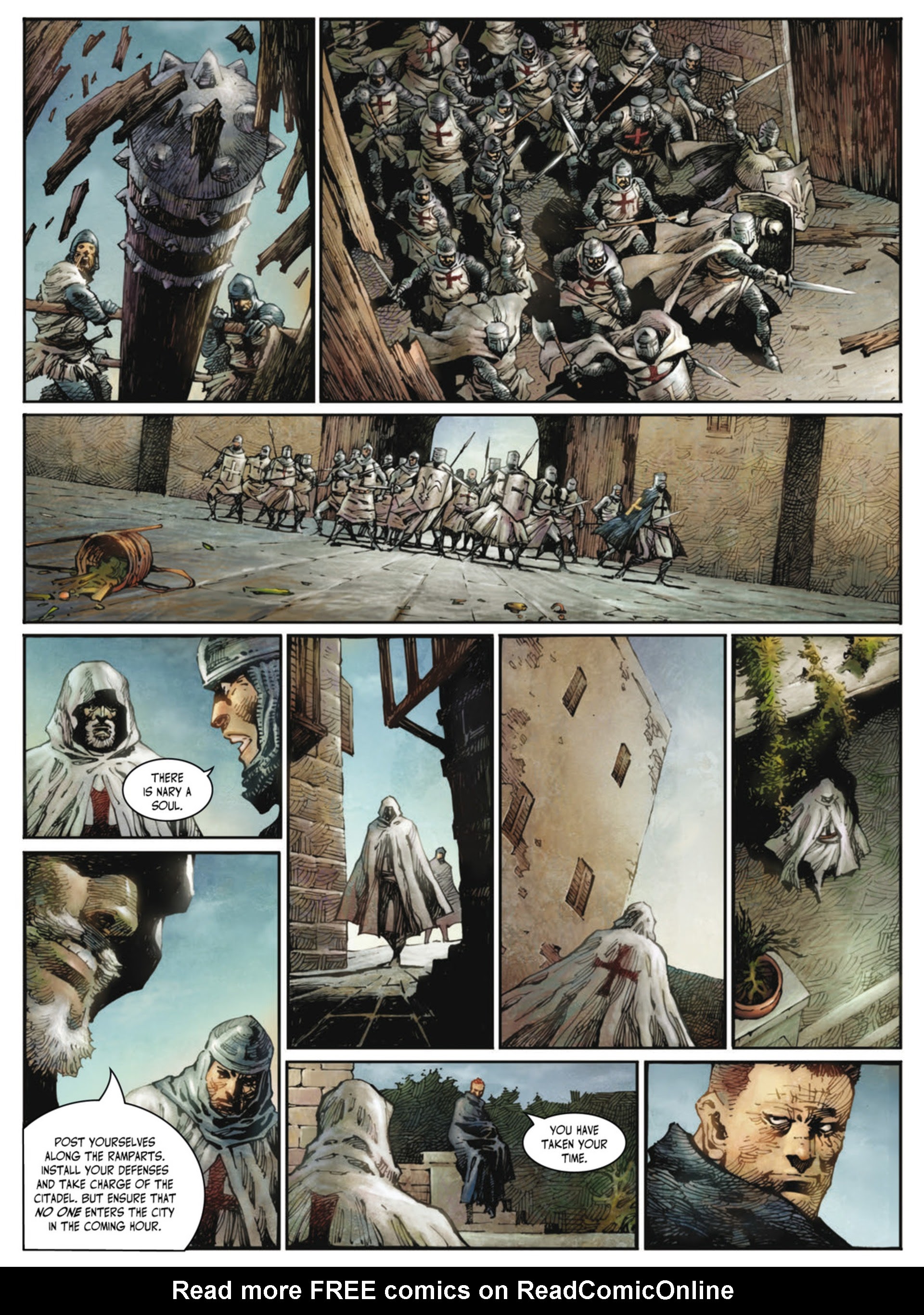 Read online Crusades comic -  Issue #3 - 19