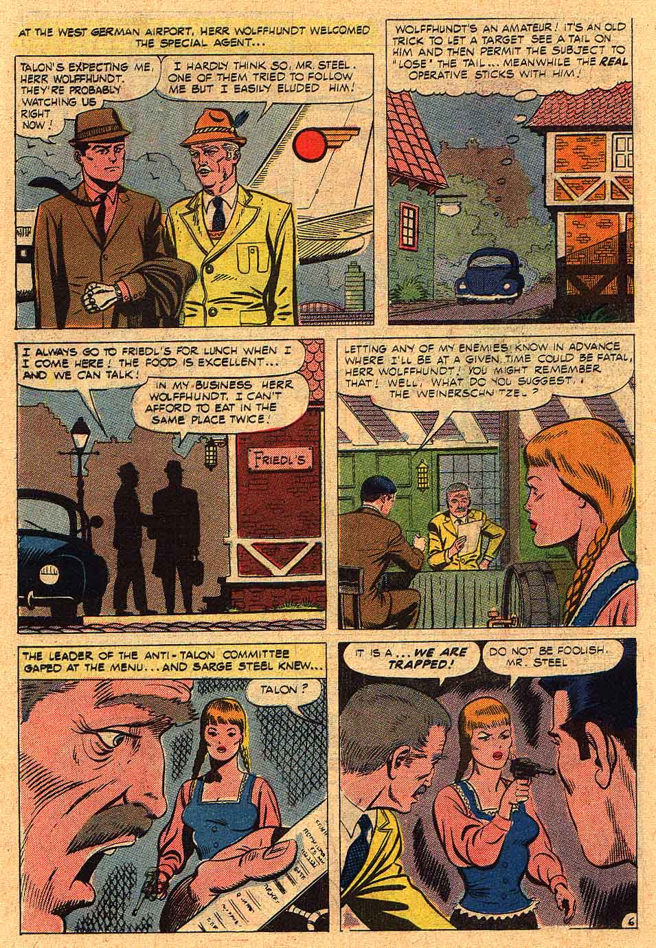 Read online Sarge Steel comic -  Issue #8 - 10