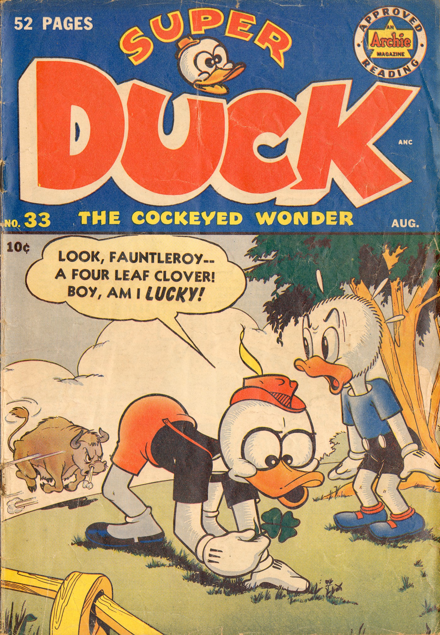 Read online Super Duck Comics comic -  Issue #33 - 1