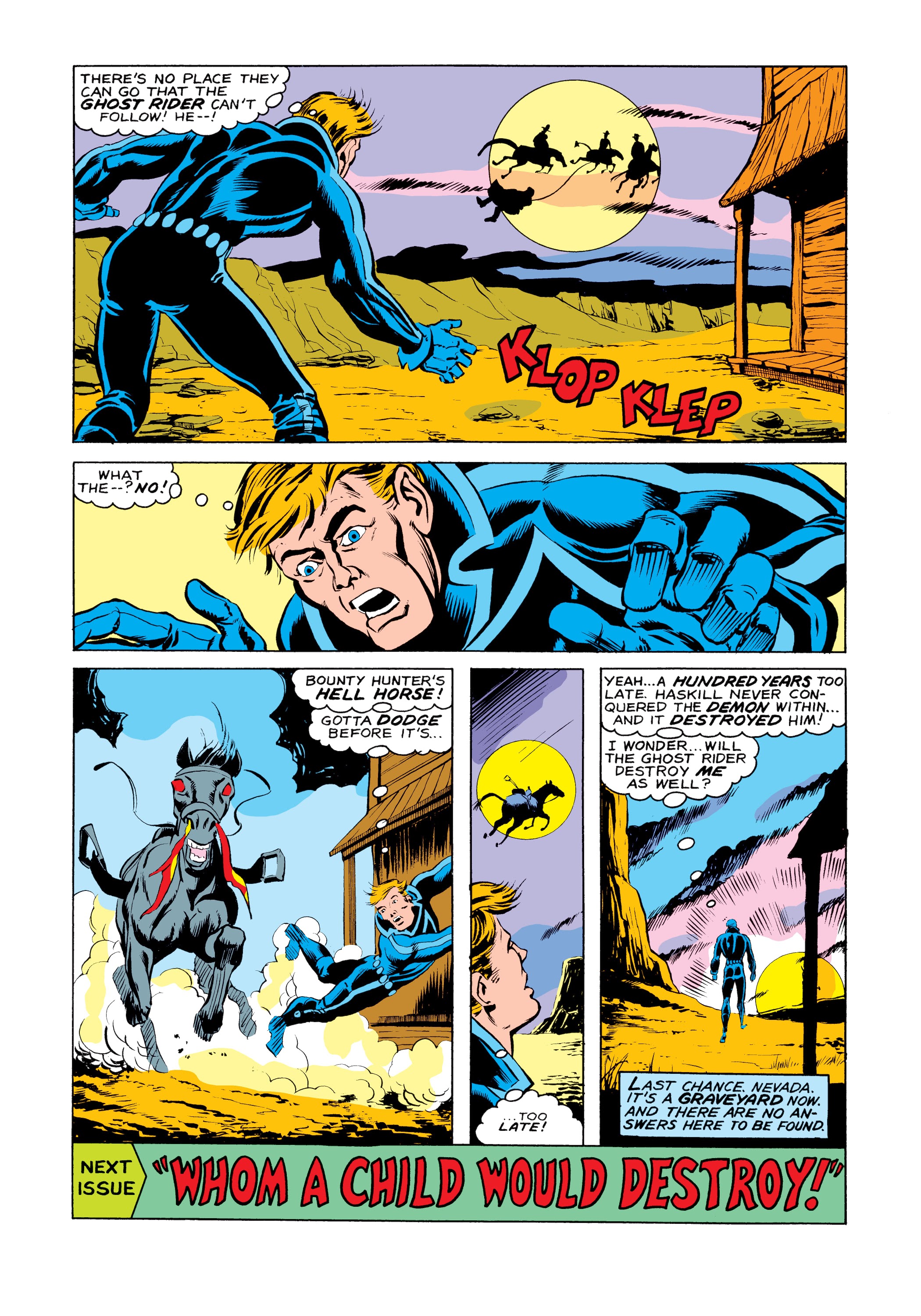 Read online Marvel Masterworks: Ghost Rider comic -  Issue # TPB 3 (Part 3) - 23