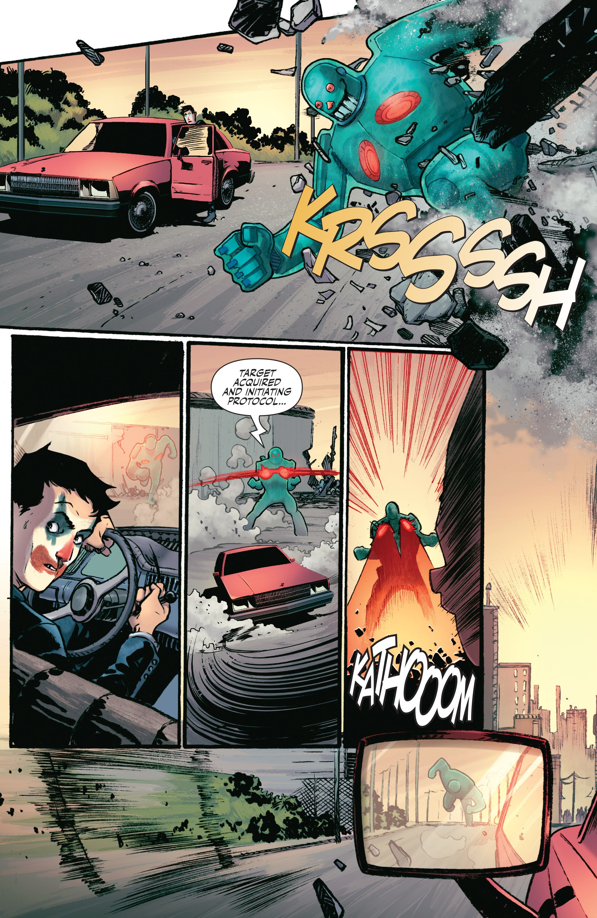 Read online Robot Clown Mob comic -  Issue # TPB - 69