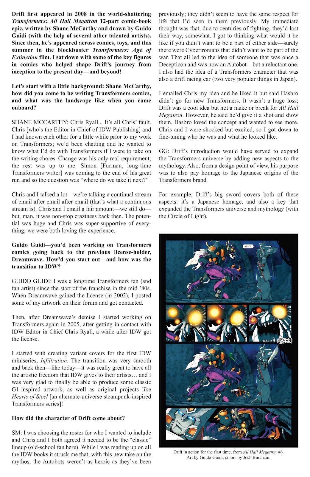 The Transformers Spotlight: Drift Director's Cut issue Full - Page 27