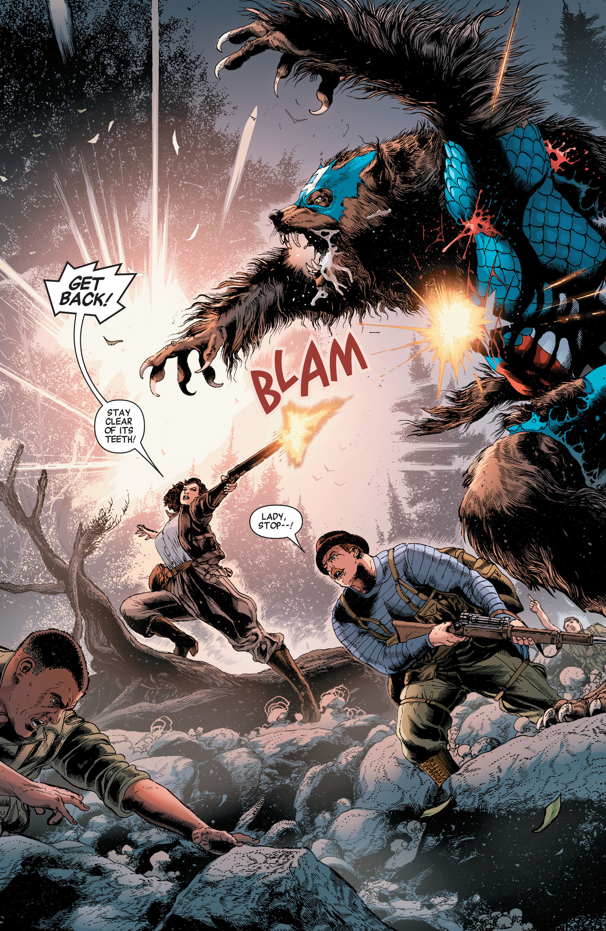 Read online Capwolf and the Howling Commandos comic -  Issue #2 - 12