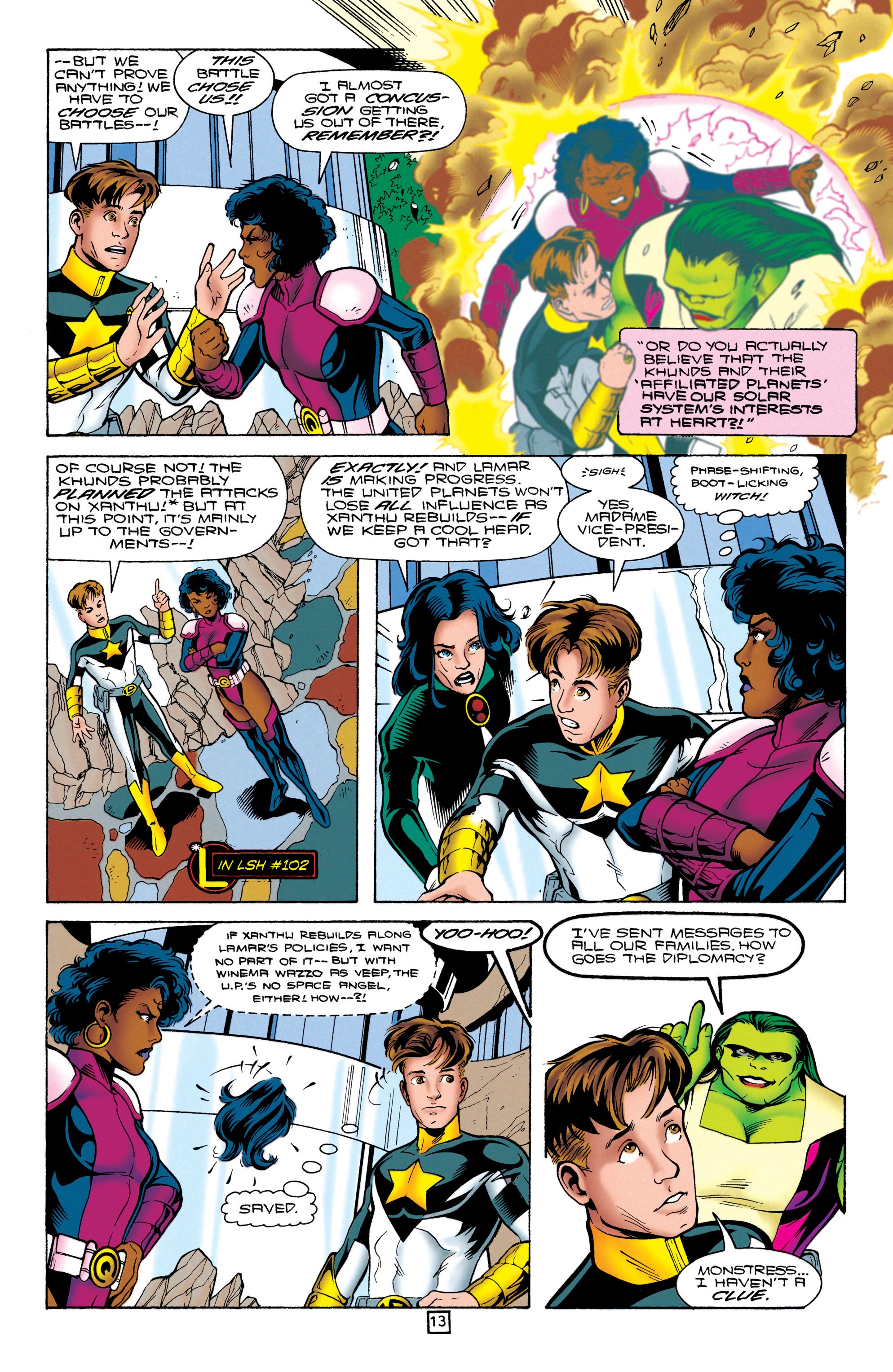 Read online Legionnaires comic -  Issue #60 - 13
