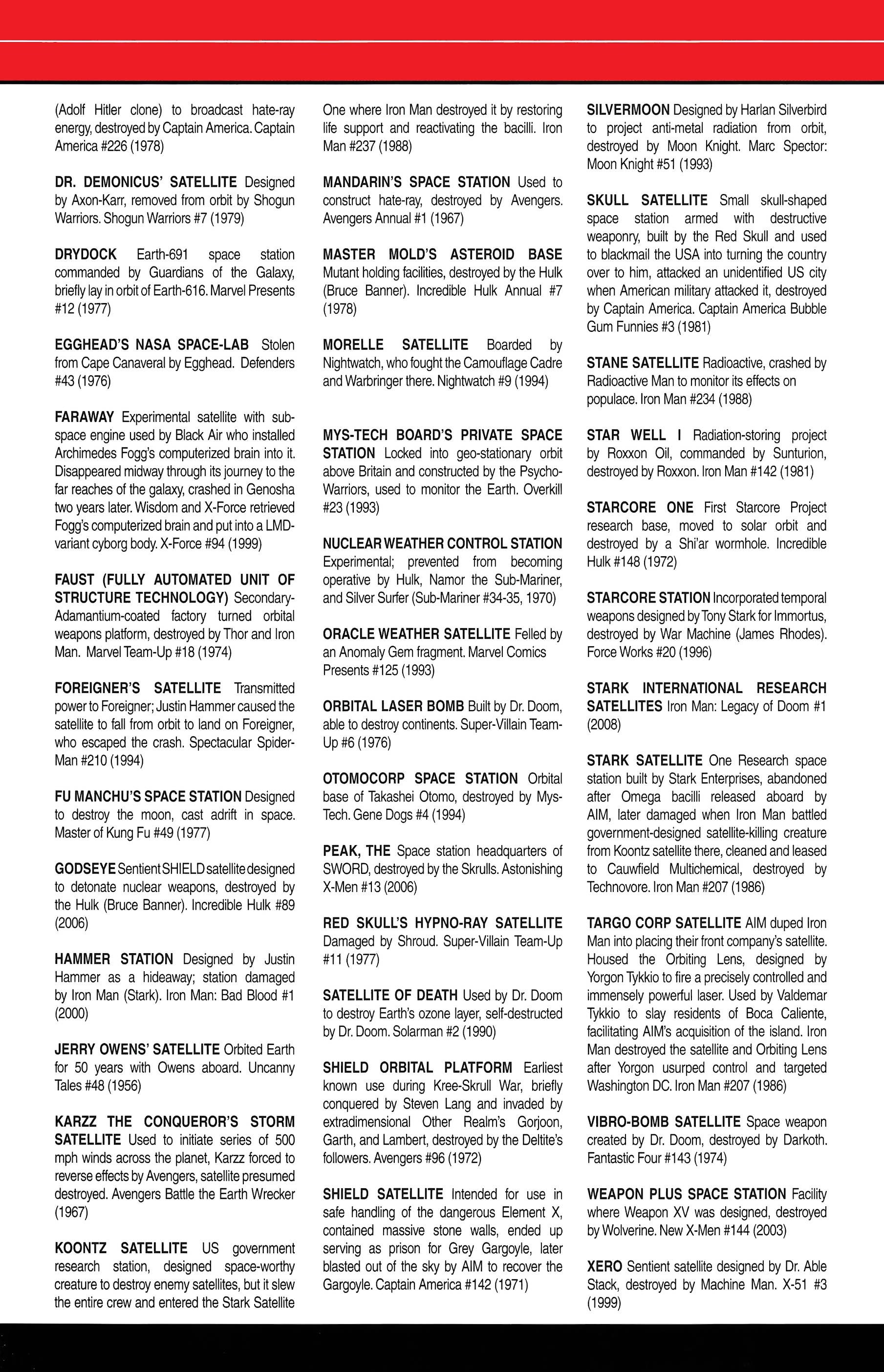 Read online Official Handbook of the Marvel Universe A to Z comic -  Issue # TPB 6 (Part 2) - 140