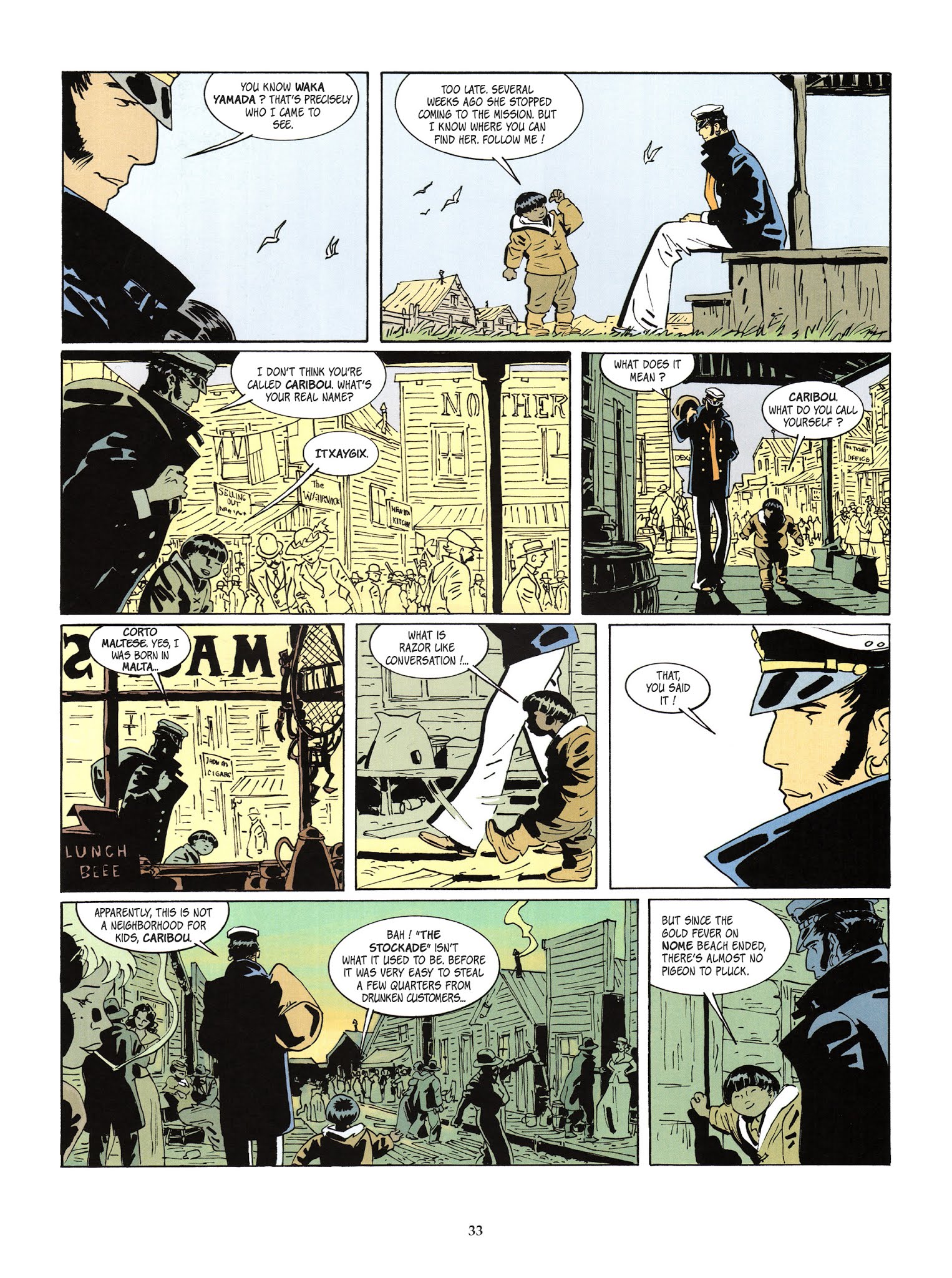 Read online Corto Maltese [FRA] comic -  Issue # TPB 13 - 28