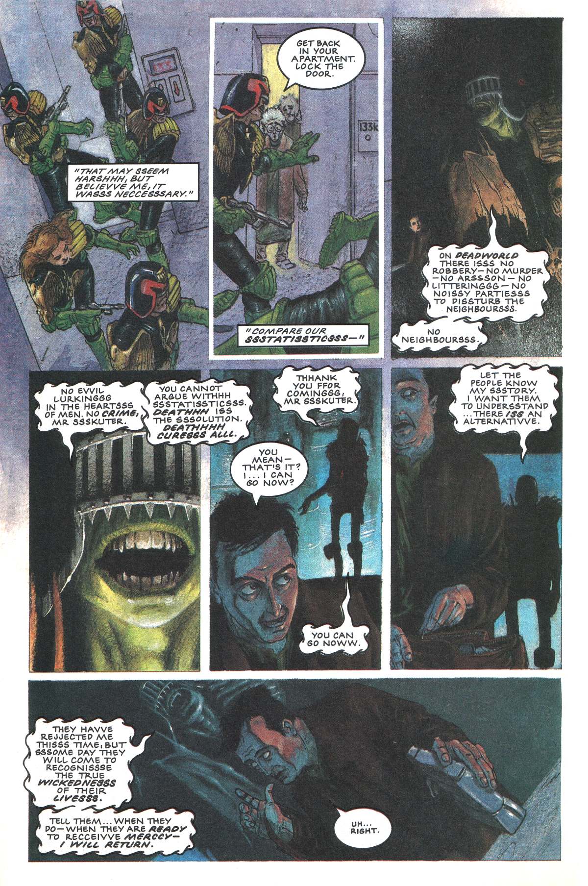 Read online Judge Dredd: The Megazine comic -  Issue #12 - 16