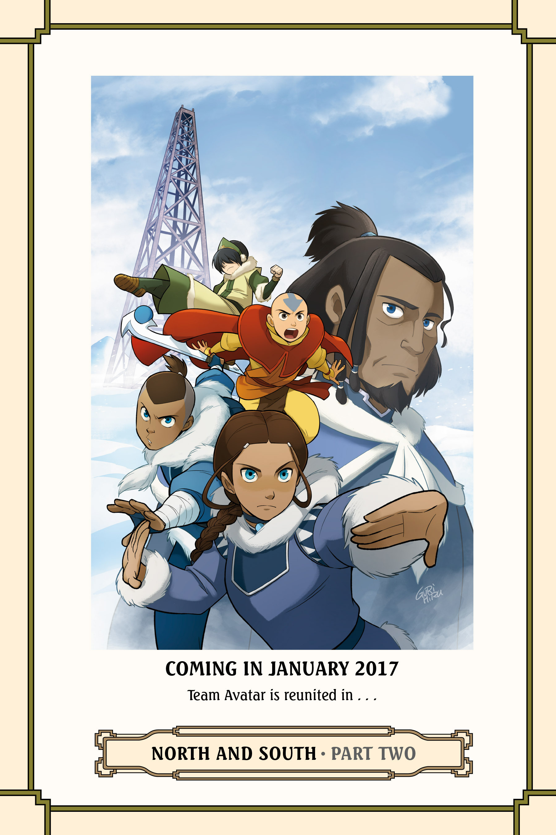 Read online Nickelodeon Avatar: The Last Airbender - North and South comic -  Issue #1 - 76