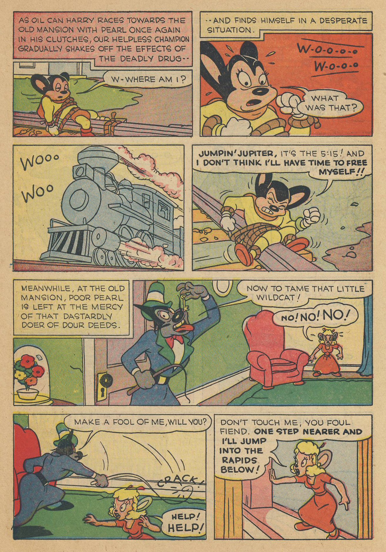 Read online Paul Terry's Mighty Mouse Comics comic -  Issue #54 - 6