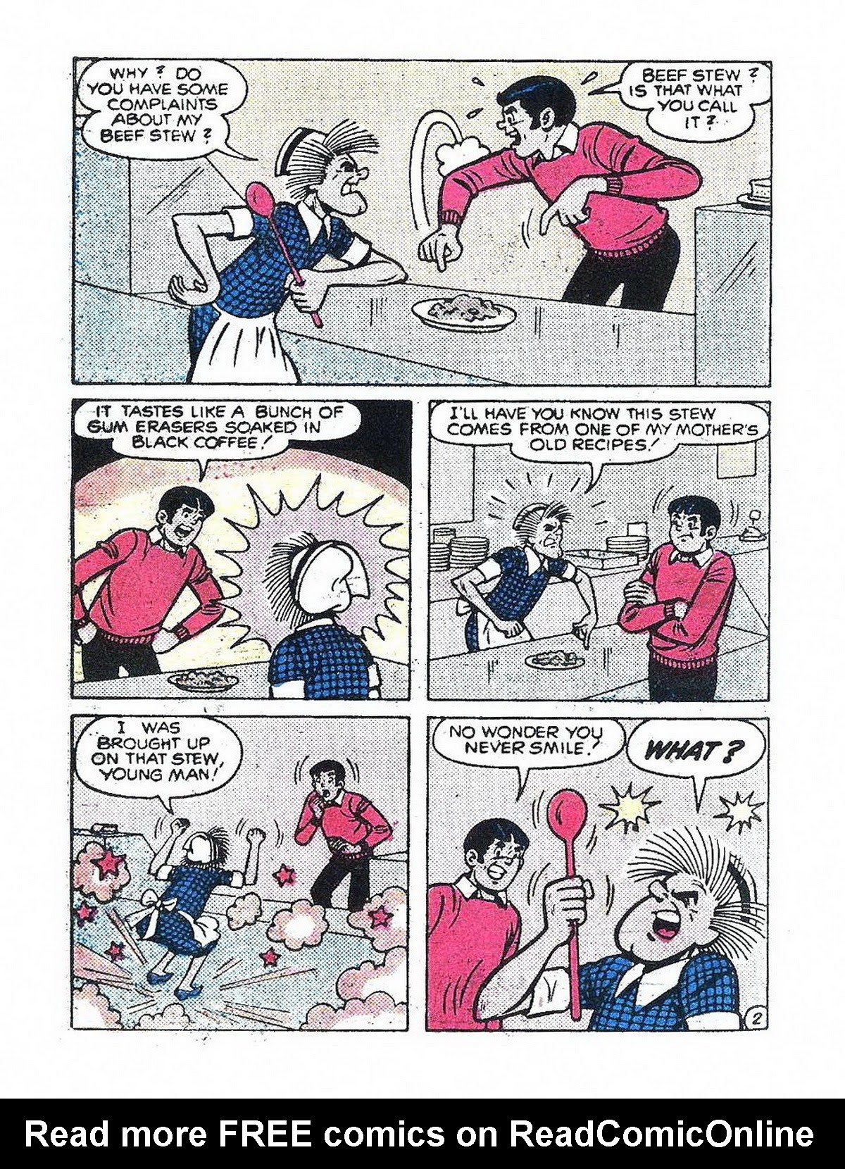 Read online Archie's Double Digest Magazine comic -  Issue #25 - 213