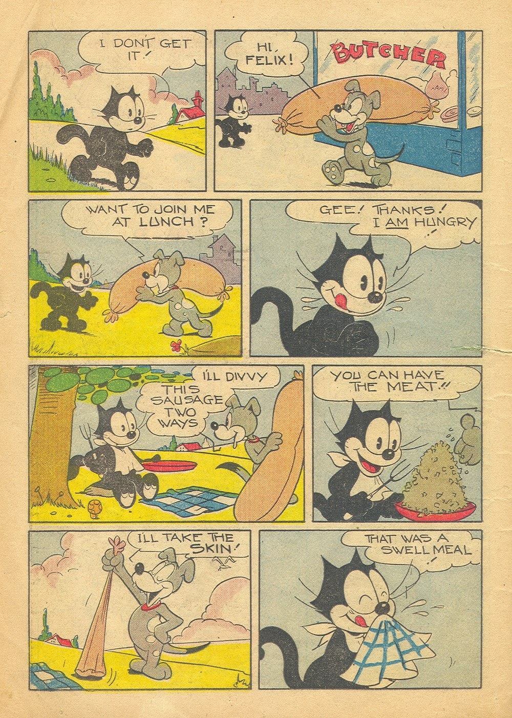 Read online Felix the Cat (1948) comic -  Issue #6 - 32