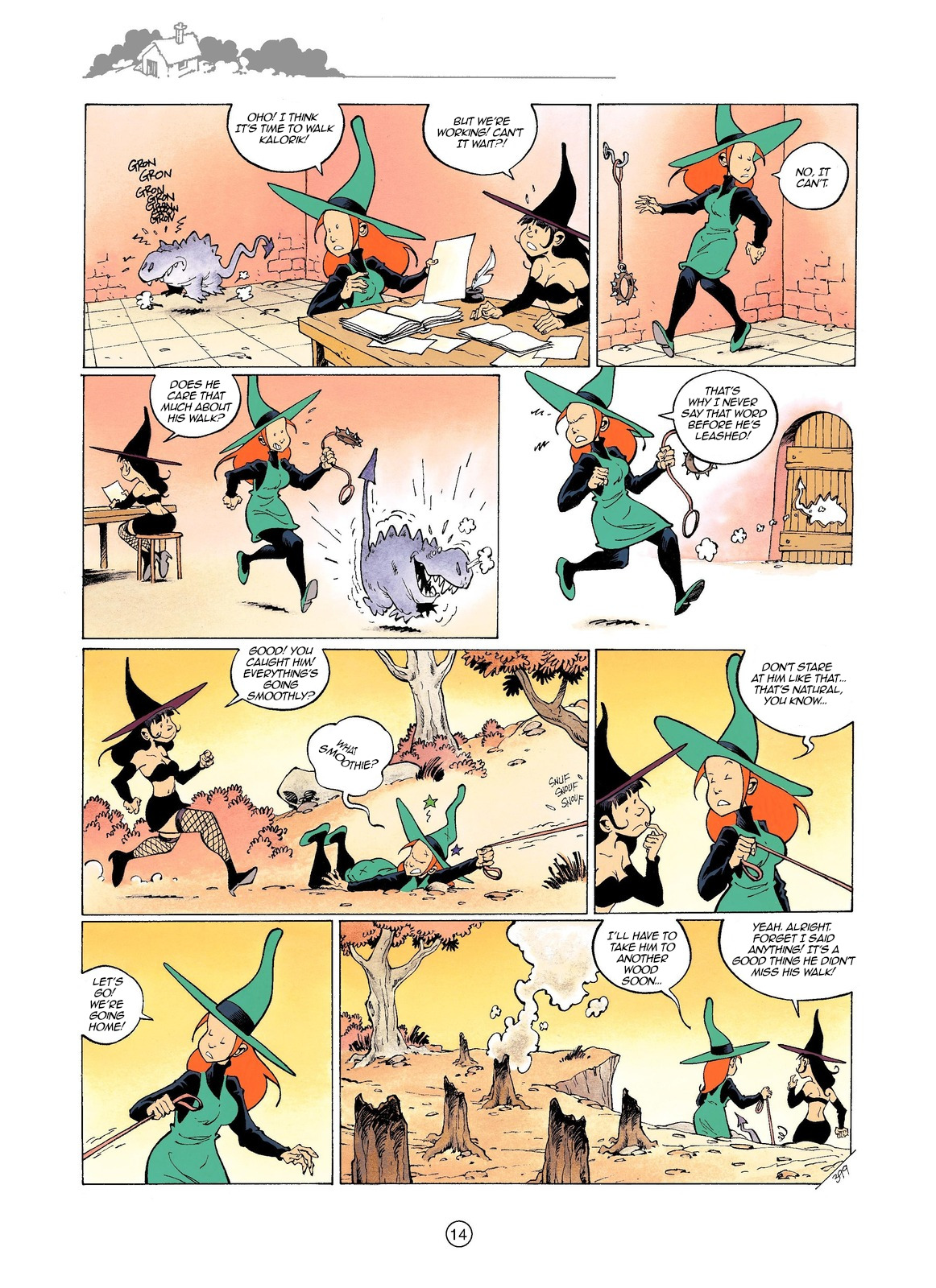 Read online Mélusine (1995) comic -  Issue #11 - 14