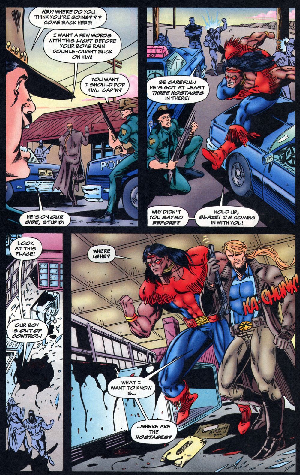 Read online Blaze comic -  Issue #4 - 18