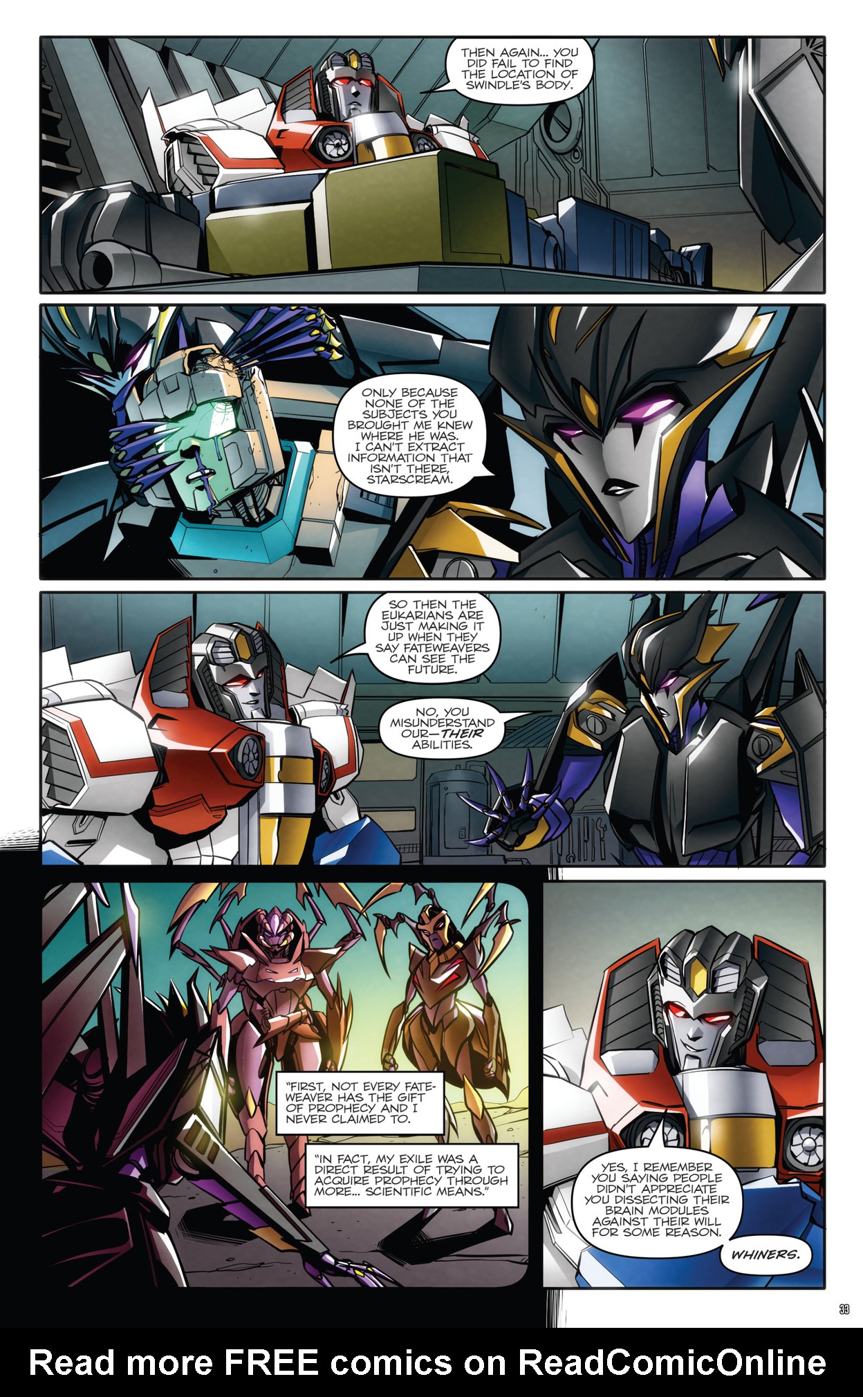 Read online Transformers: The IDW Collection Phase Three comic -  Issue # TPB 2 (Part 1) - 34
