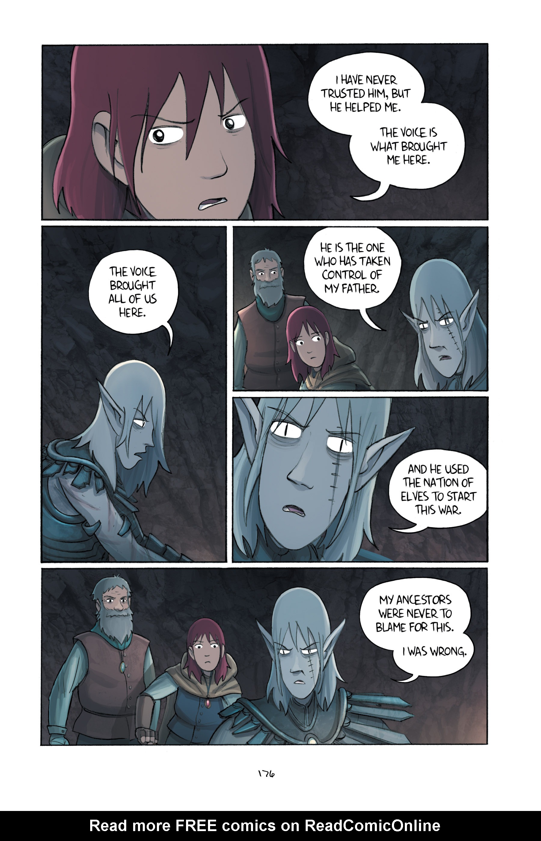 Read online Amulet comic -  Issue #5 - 176