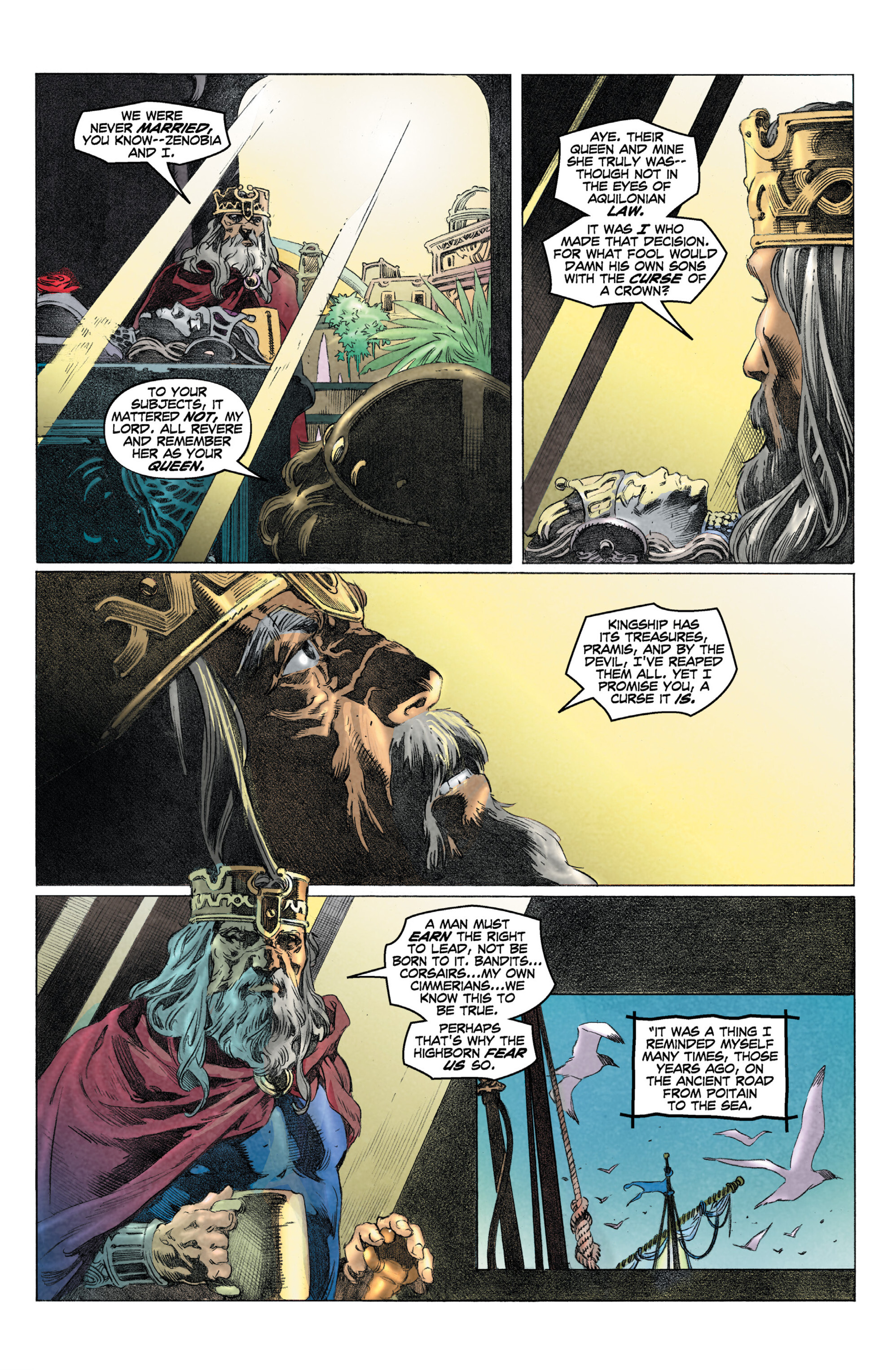 Read online King Conan Chronicles Epic Collection comic -  Issue # Wolves And Dragons (Part 2) - 54