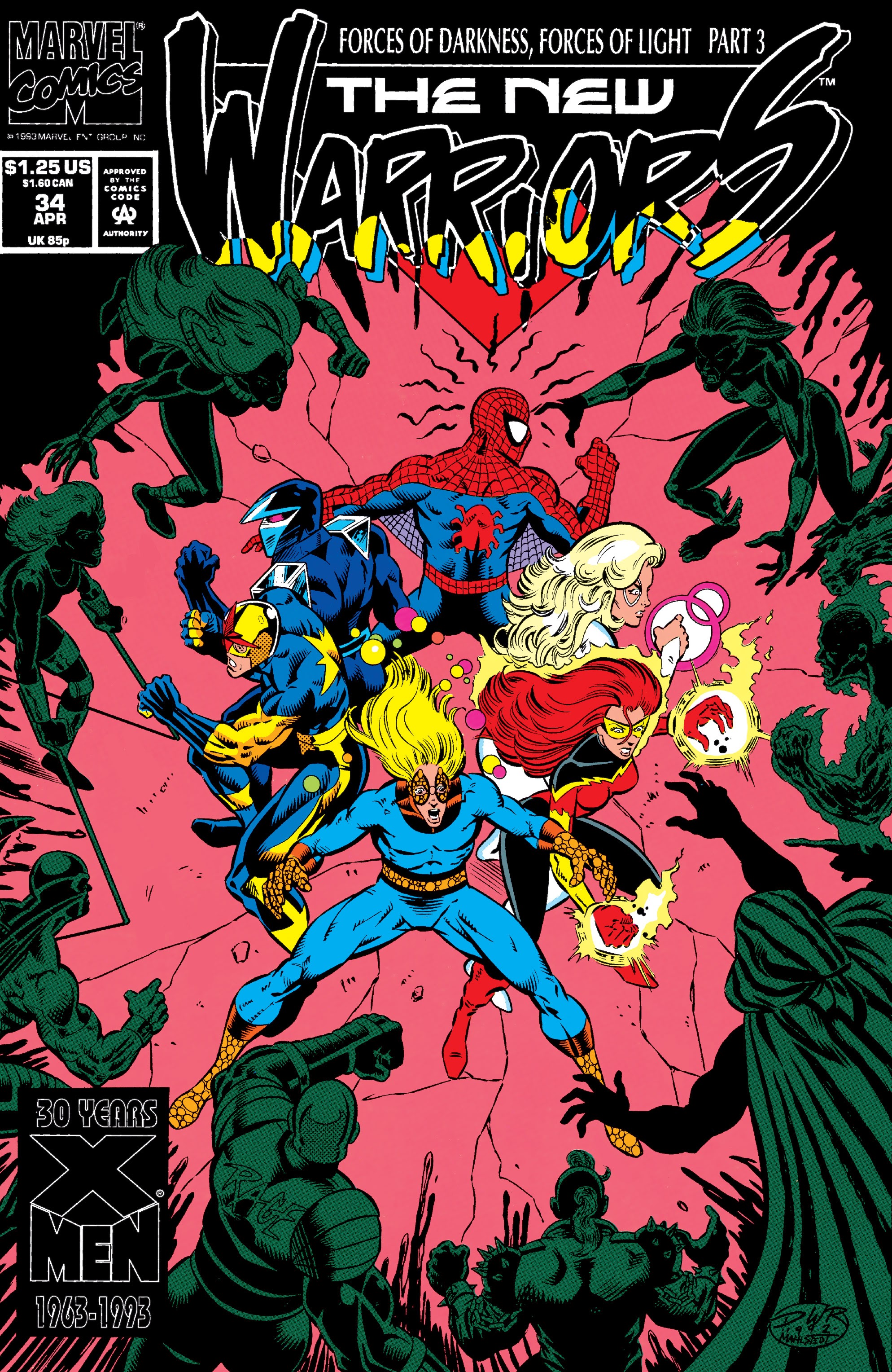 Read online The New Warriors comic -  Issue #34 - 1