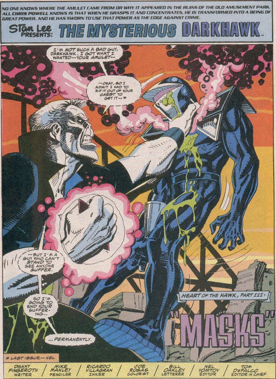 Read online Darkhawk (1991) comic -  Issue #12 - 2