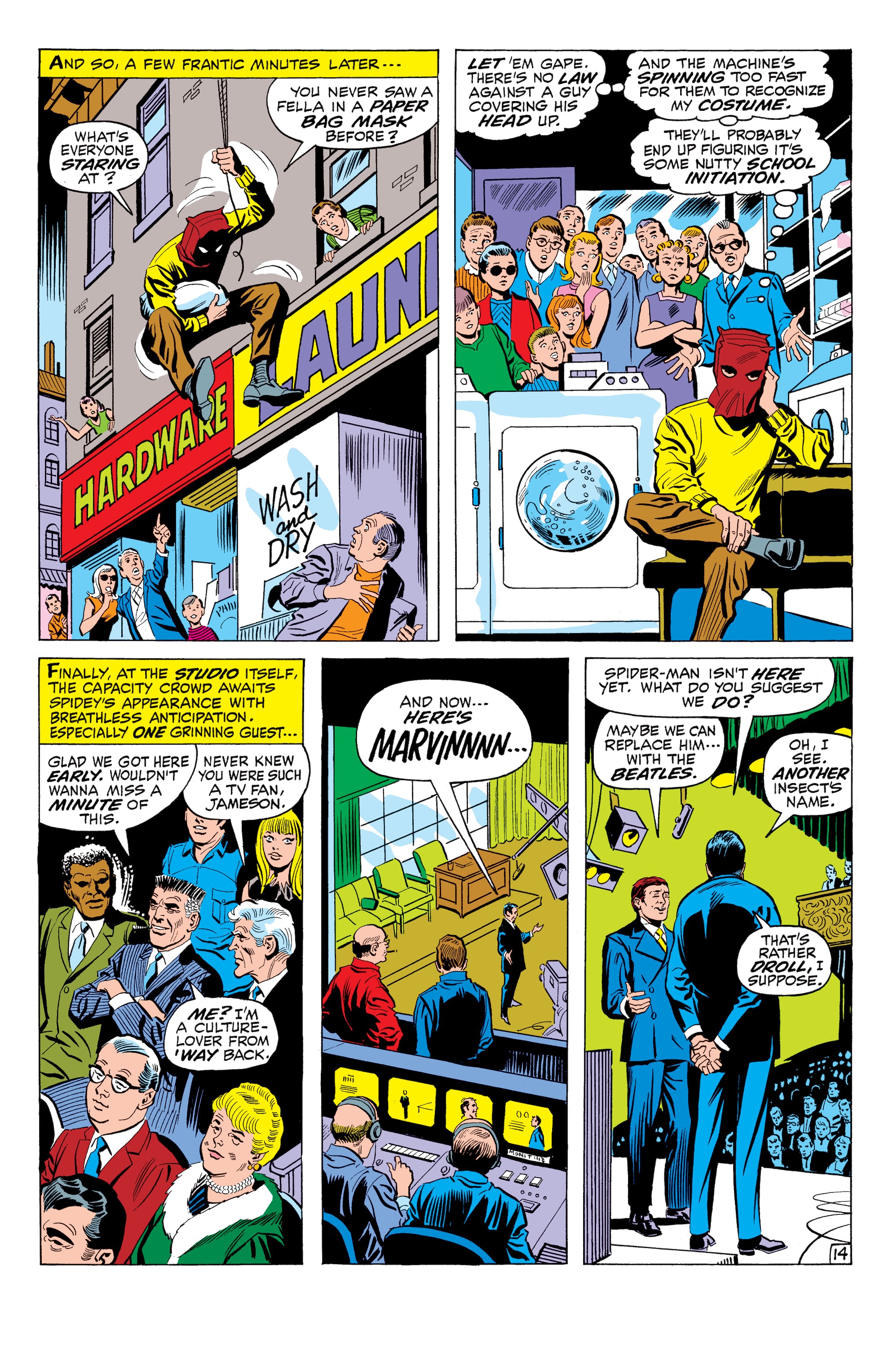 Read online Amazing Spider-Man Epic Collection comic -  Issue # The Secret of the Petrified Tablet (Part 4) - 62