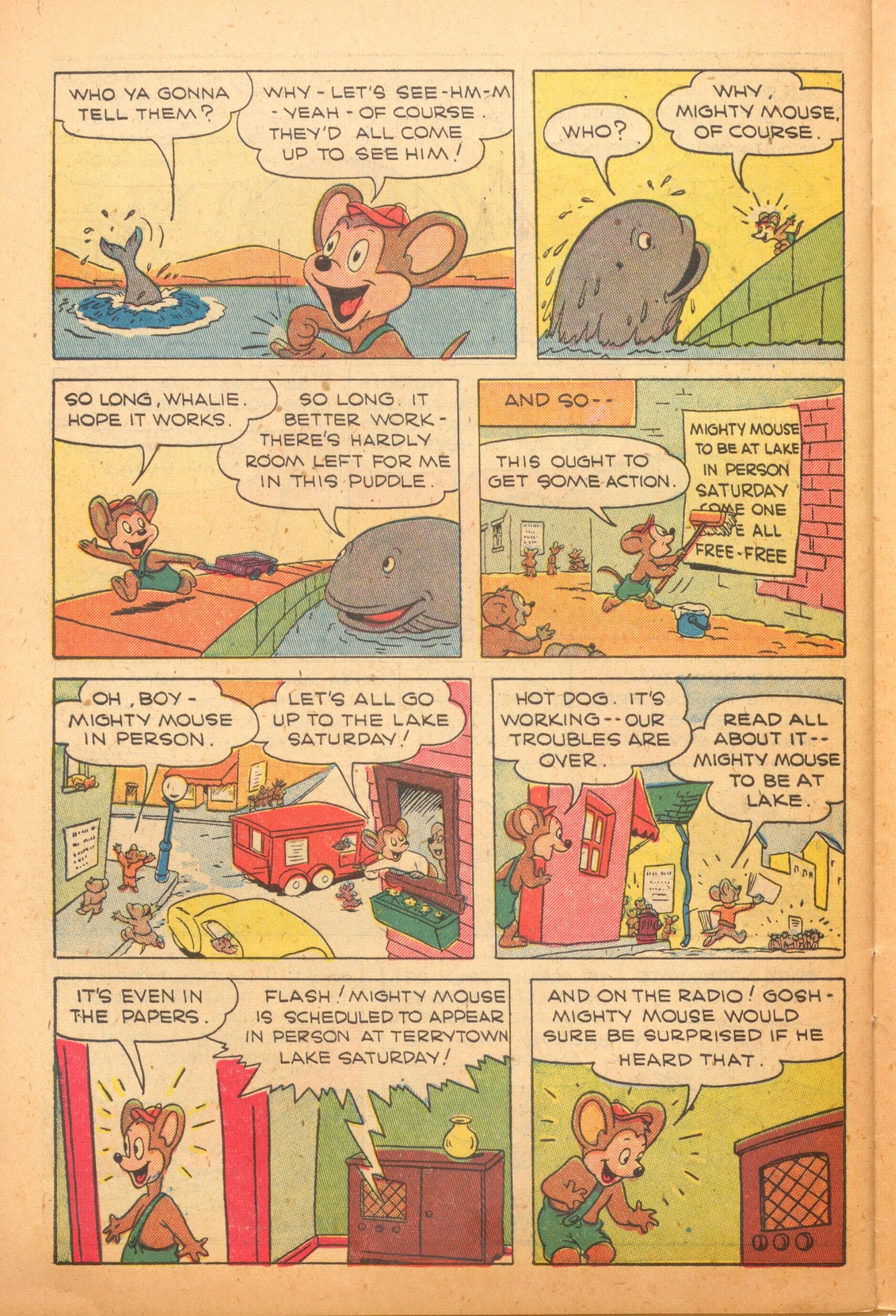 Read online Paul Terry's Mighty Mouse Comics comic -  Issue #17 - 32
