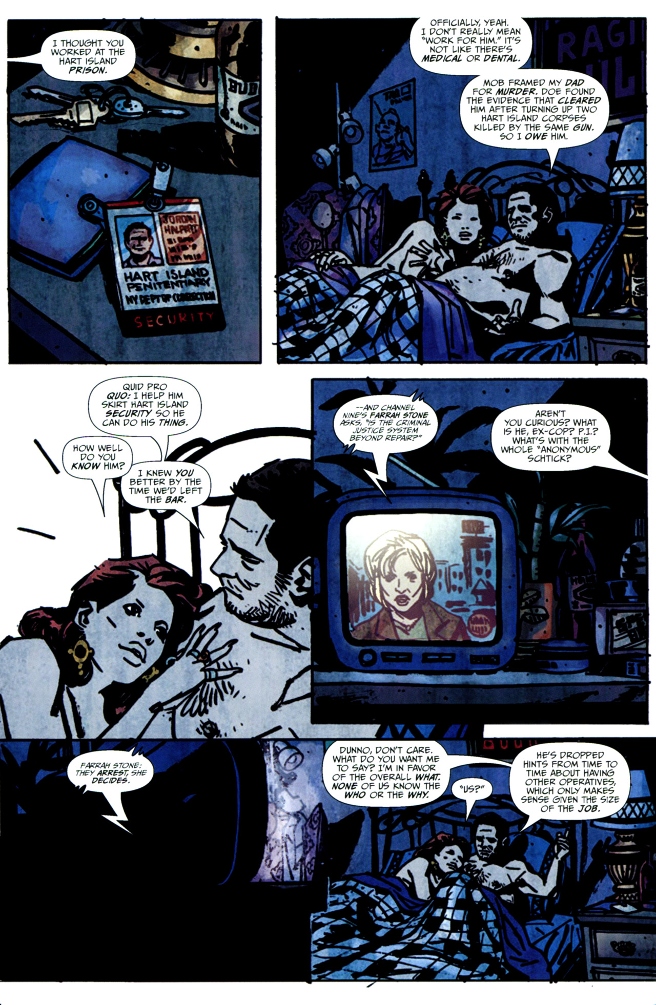 Read online Potter's Field comic -  Issue #1 - 8