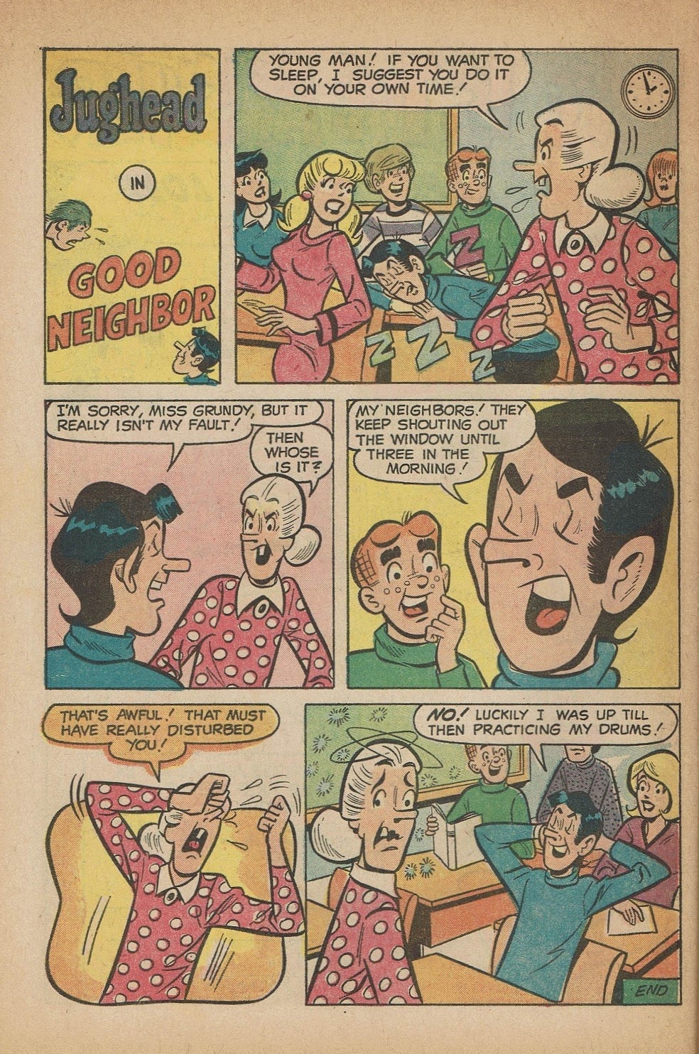 Read online Jughead's Jokes comic -  Issue #29 - 36