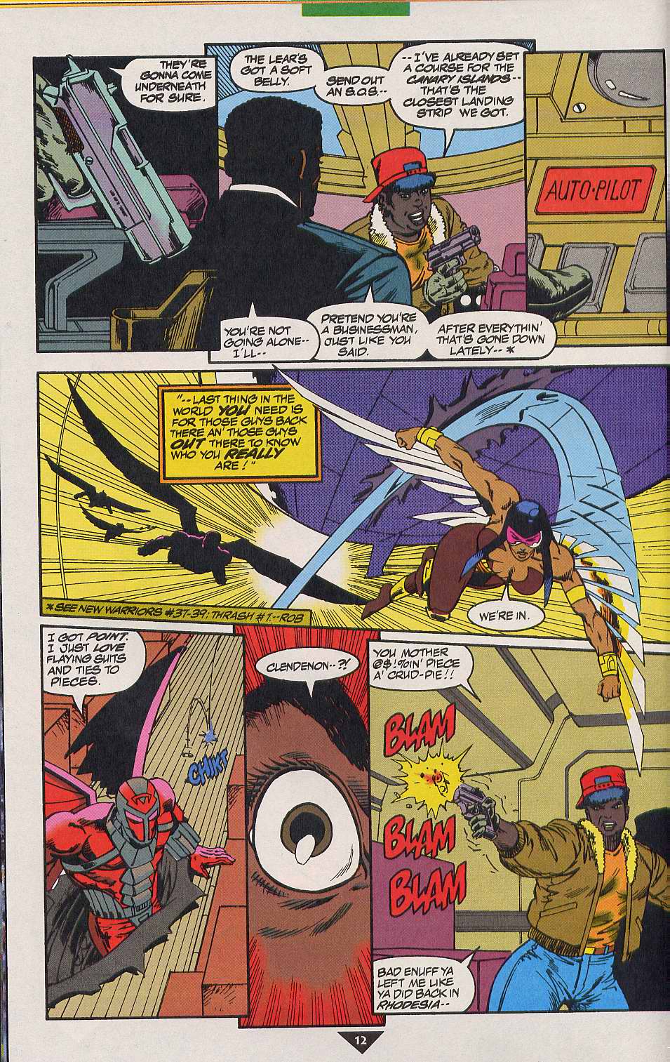 Read online Night Thrasher comic -  Issue #5 - 7