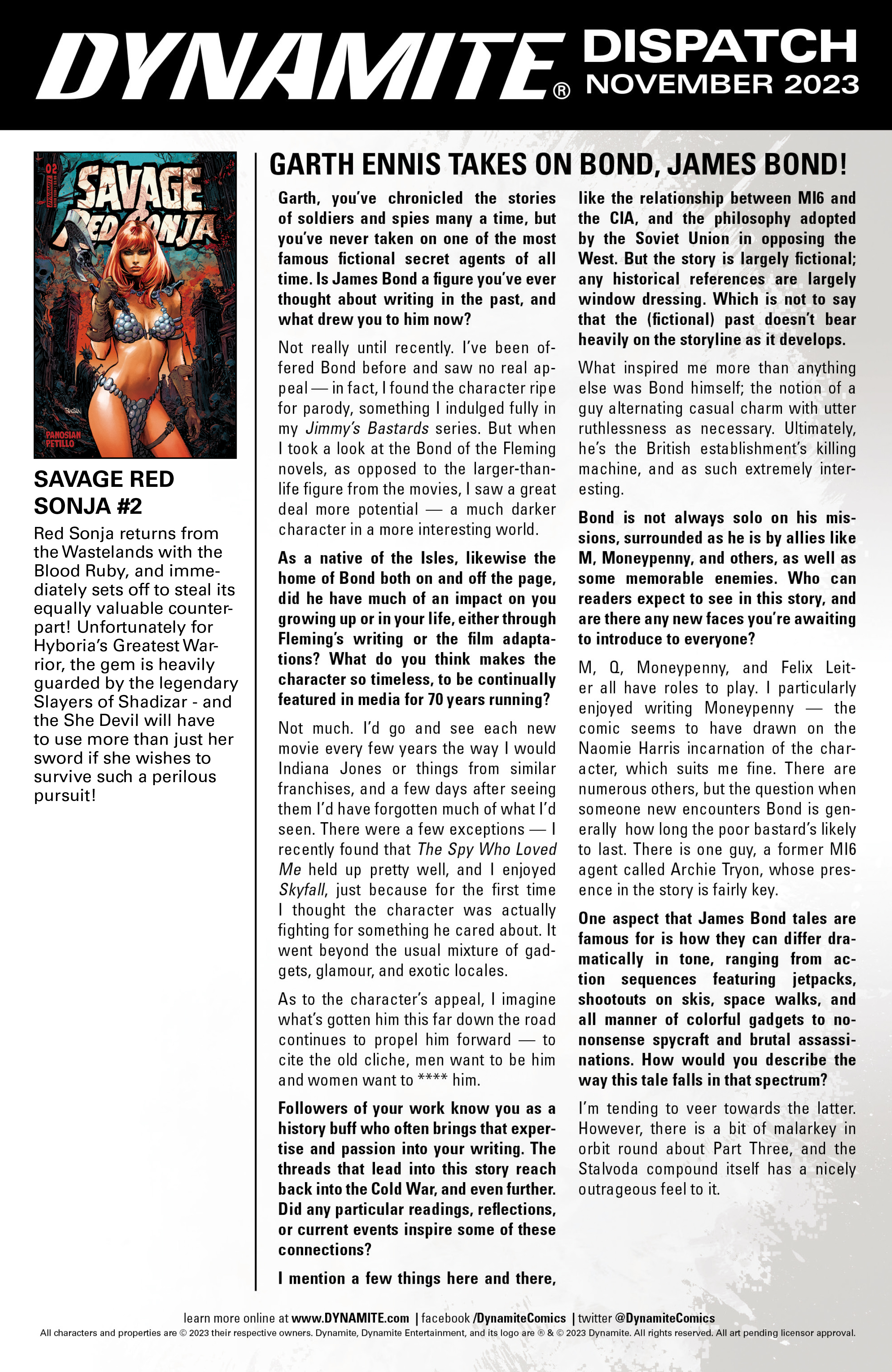 Read online Legenderry: Red Sonja (2023) comic -  Issue # Full - 36