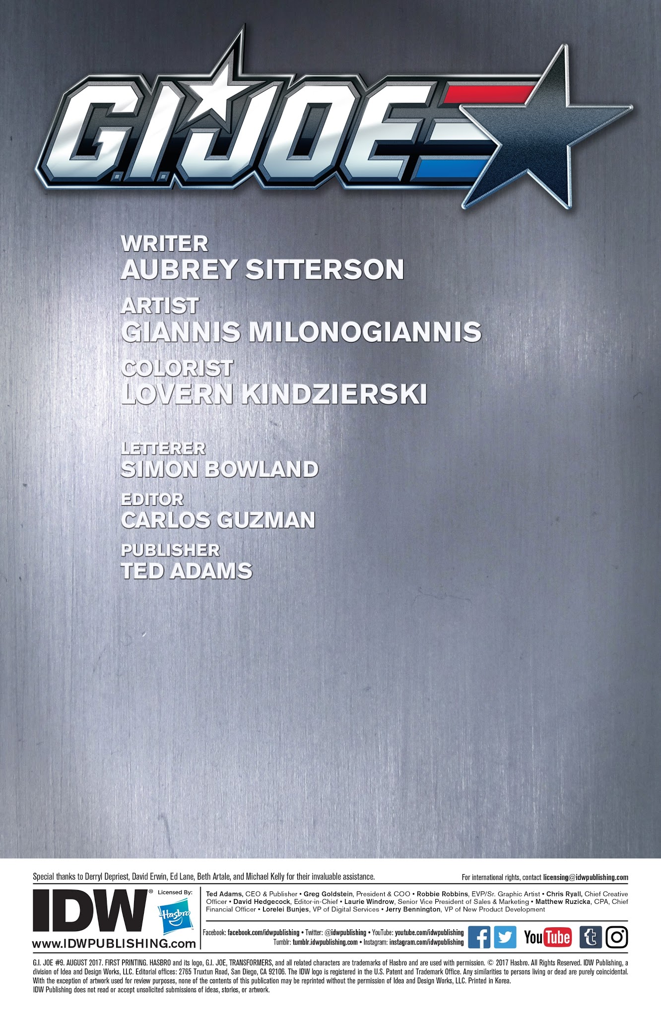 Read online G.I. Joe (2016) comic -  Issue #9 - 2