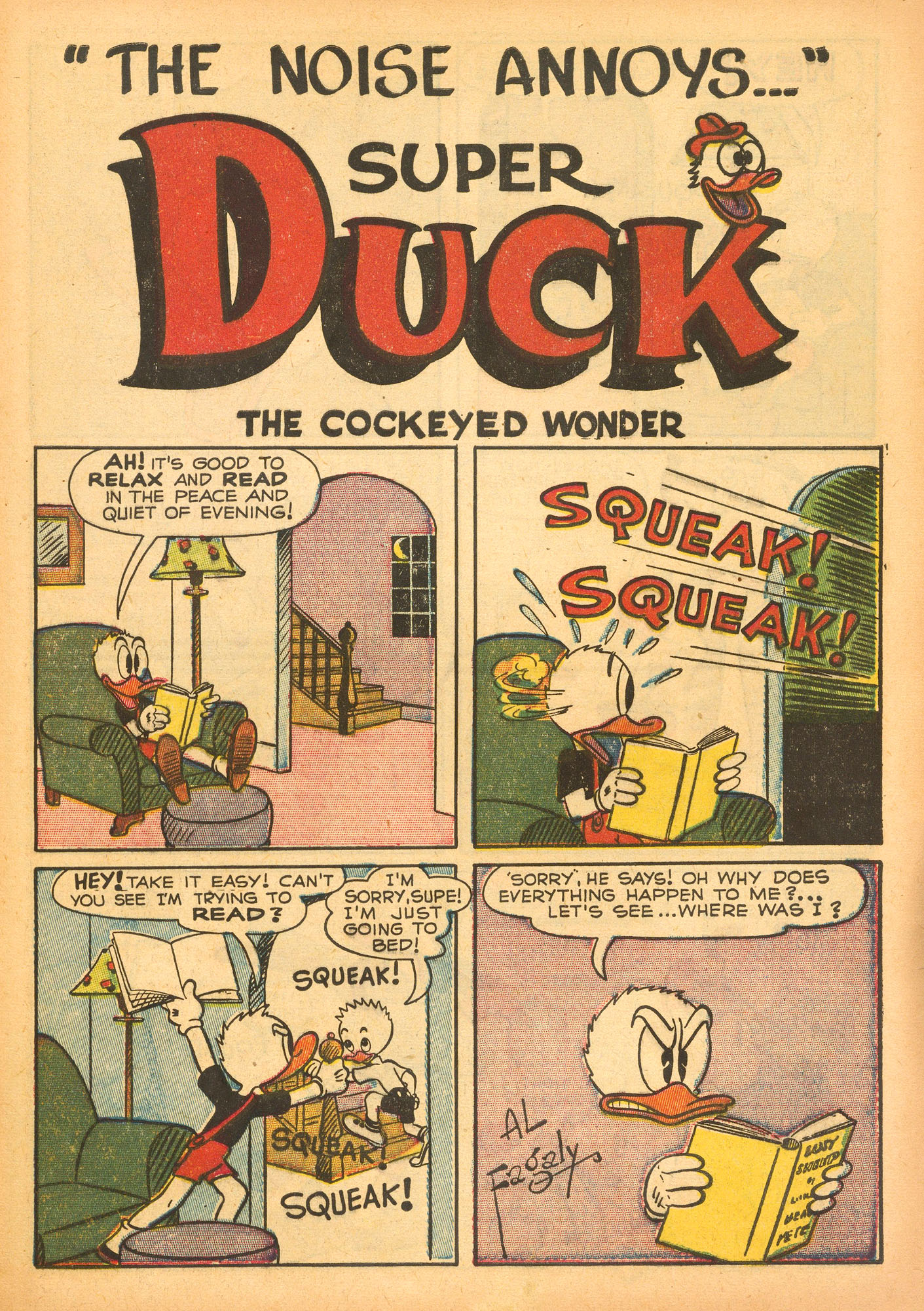 Read online Super Duck Comics comic -  Issue #19 - 43