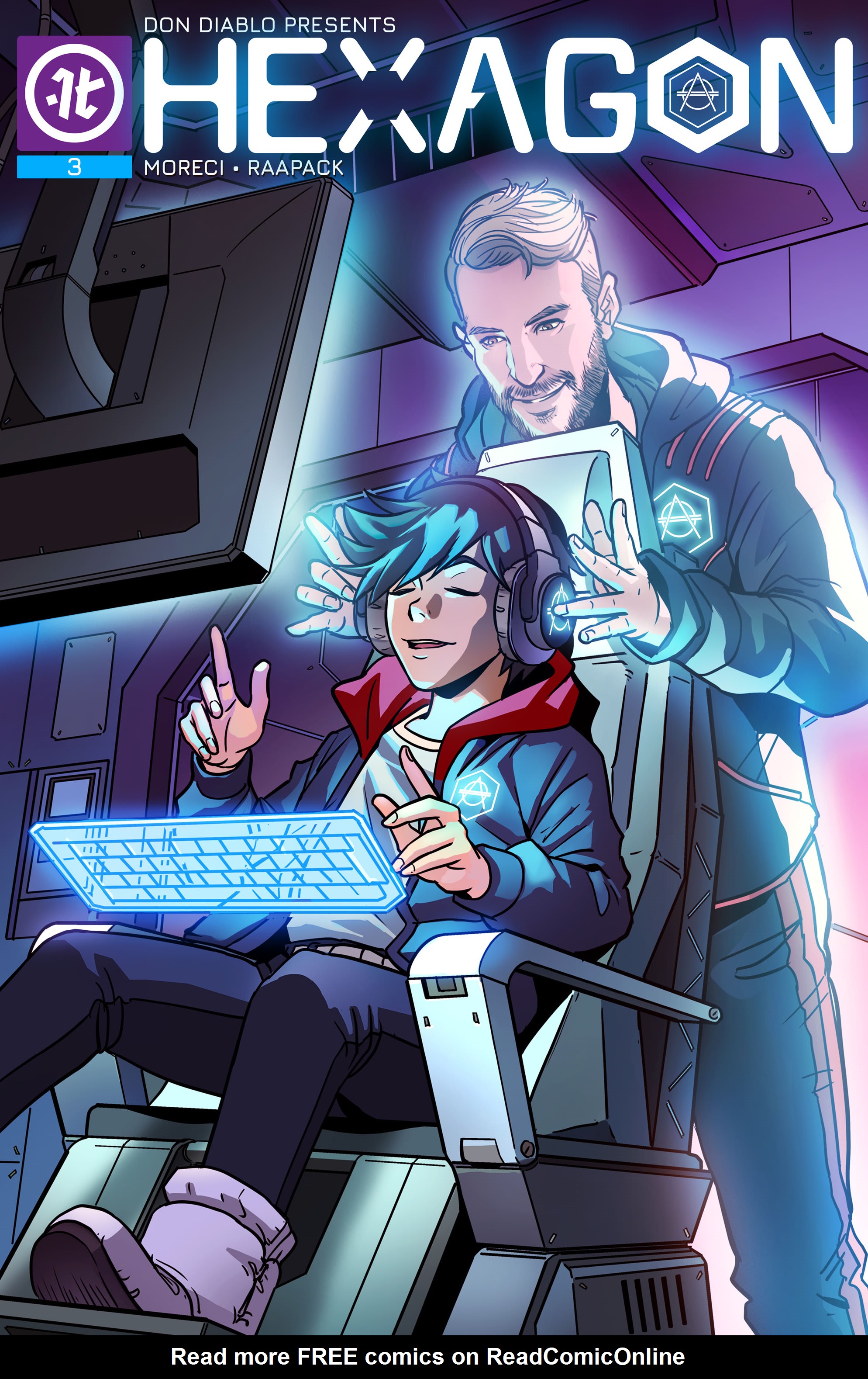 Read online Hexagon comic -  Issue #3 - 3