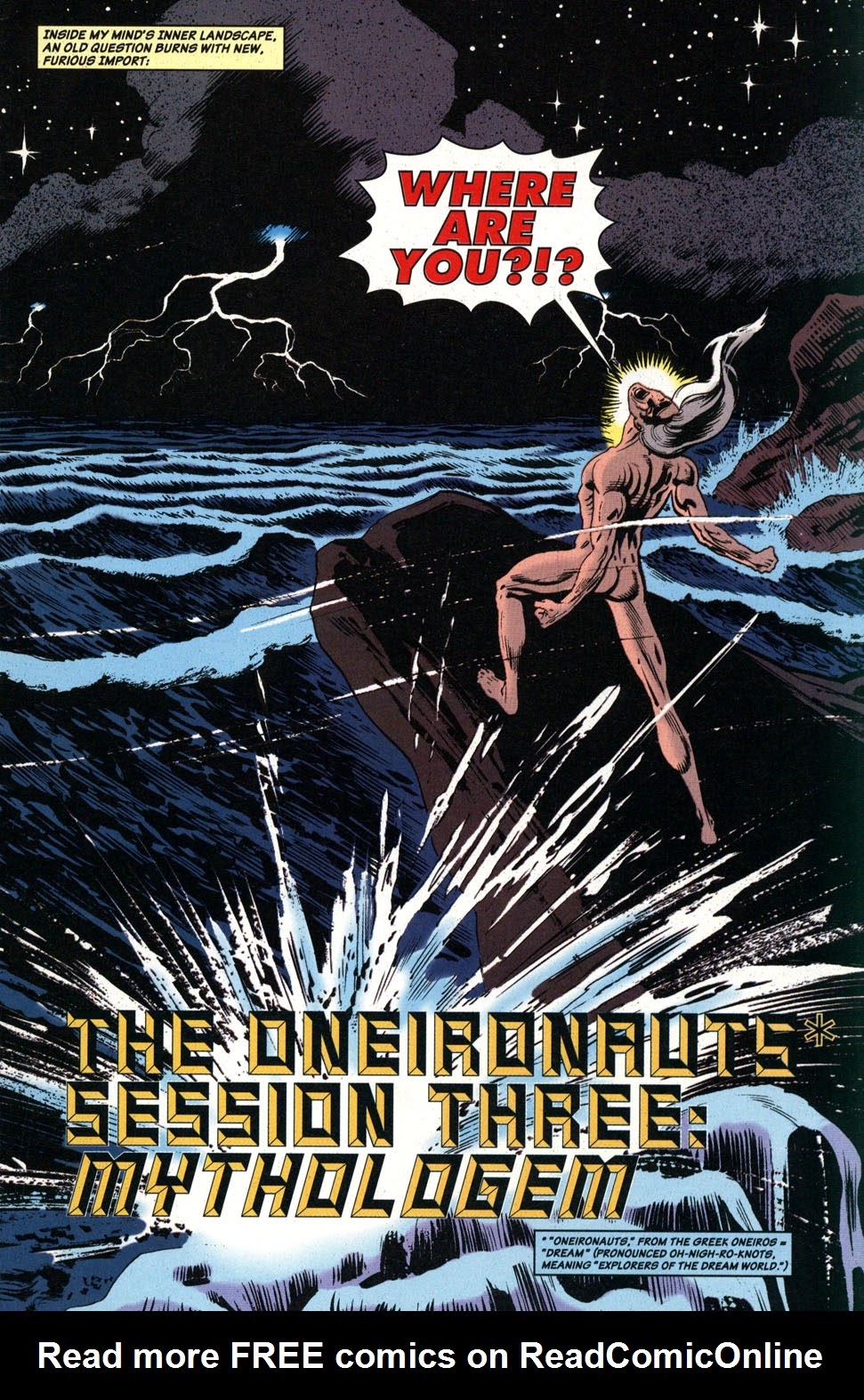 Read online Metaphysique (1995) comic -  Issue #3 - 3