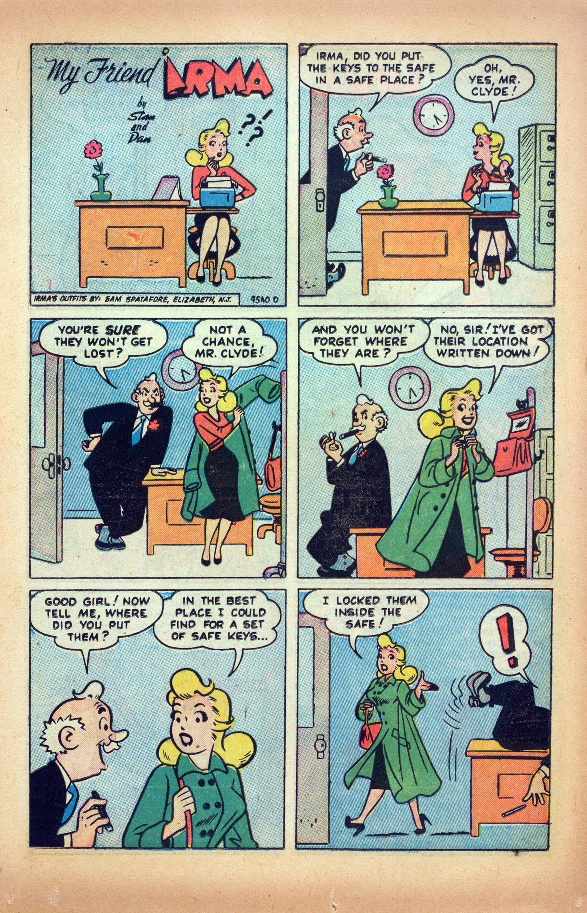 Read online My Friend Irma comic -  Issue #16 - 15