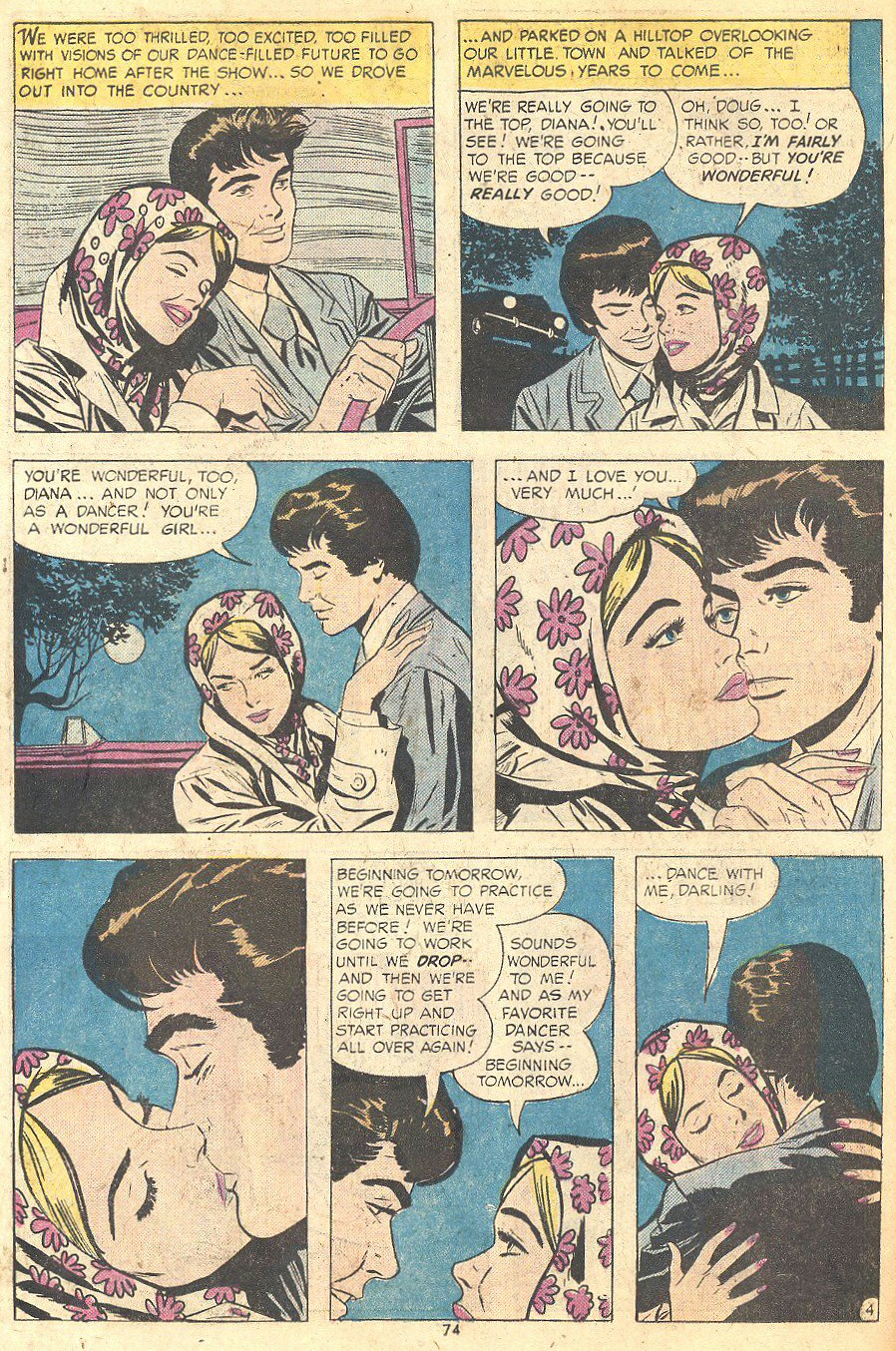 Read online Young Love (1963) comic -  Issue #114 - 74