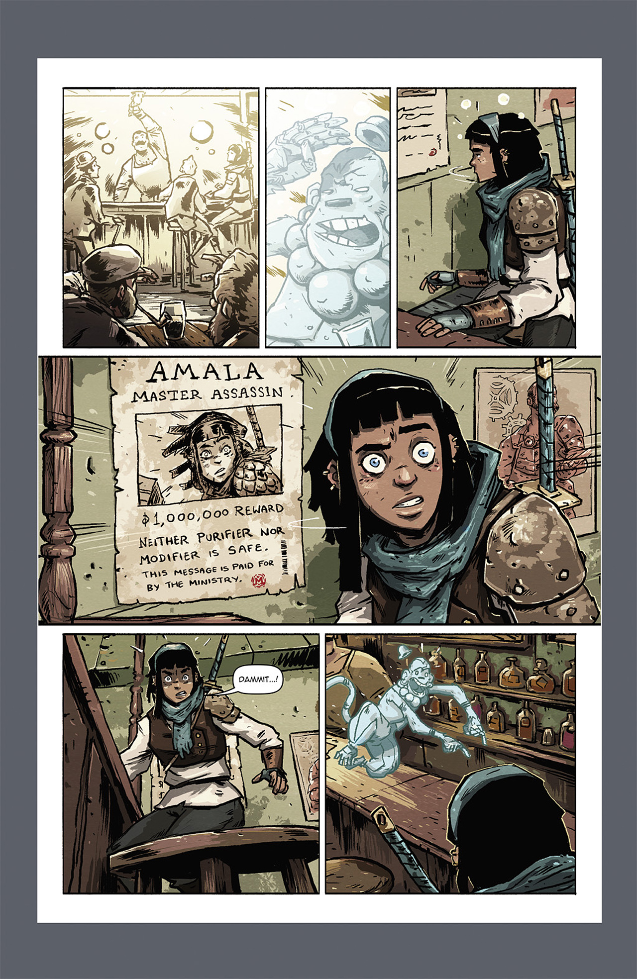 Read online Amala's Blade comic -  Issue #0 - 29