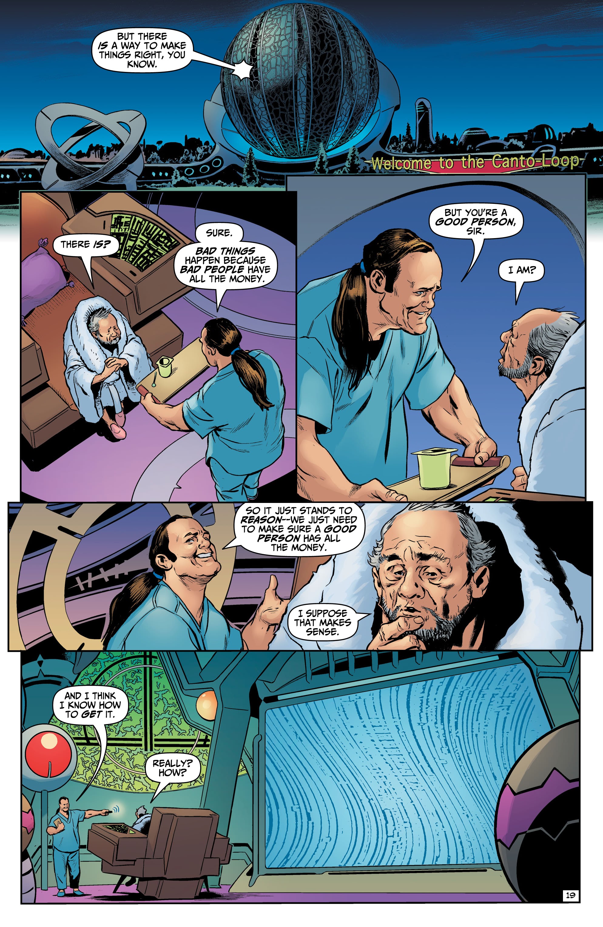 Read online Billionaire Island: Cult of Dogs comic -  Issue #1 - 21