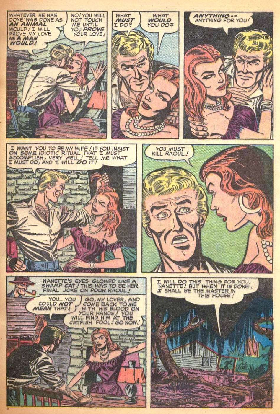 Read online Black Magic (1950) comic -  Issue #30 - 29