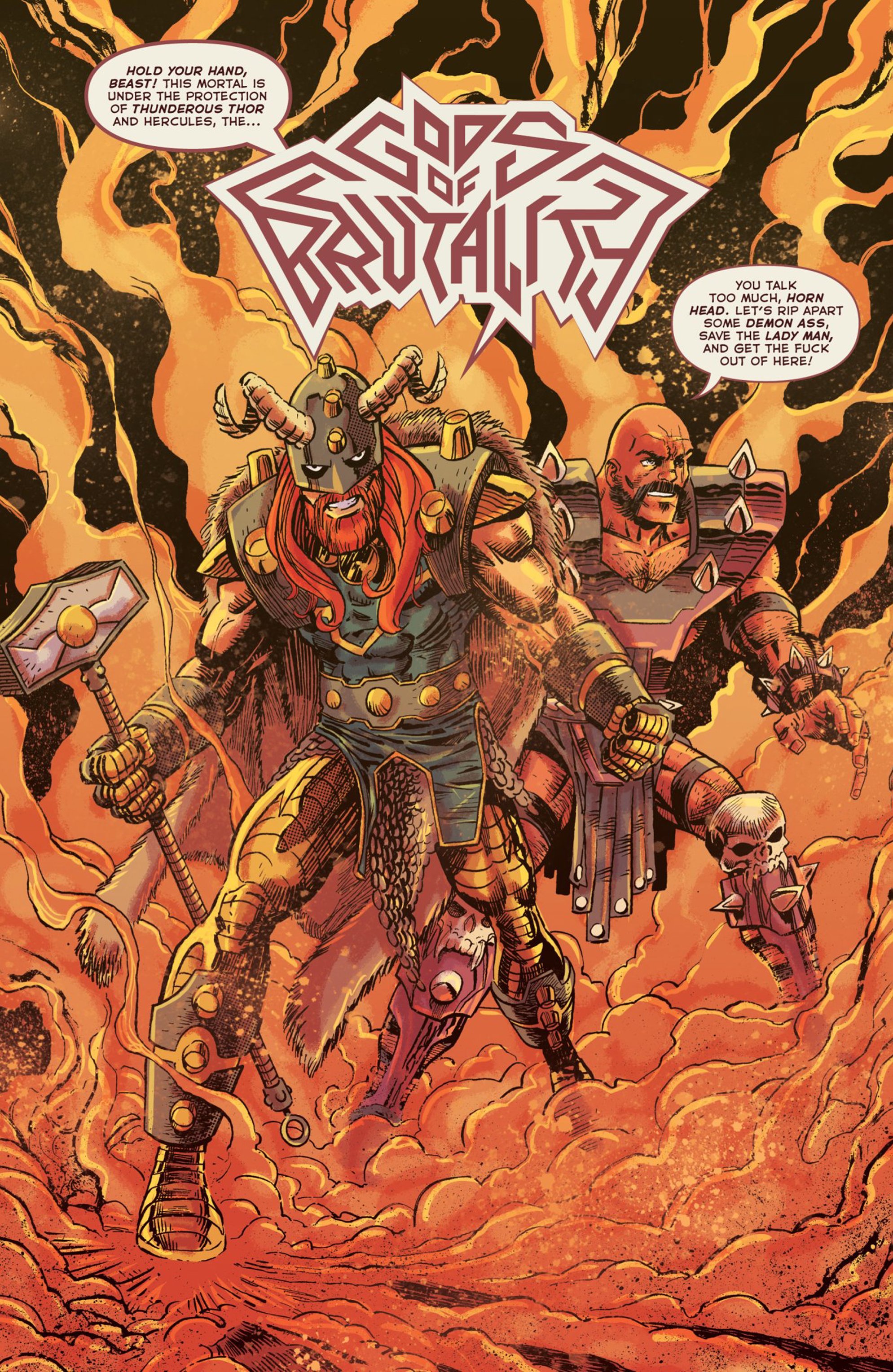 Read online Gods of Brutality comic -  Issue # TPB - 19
