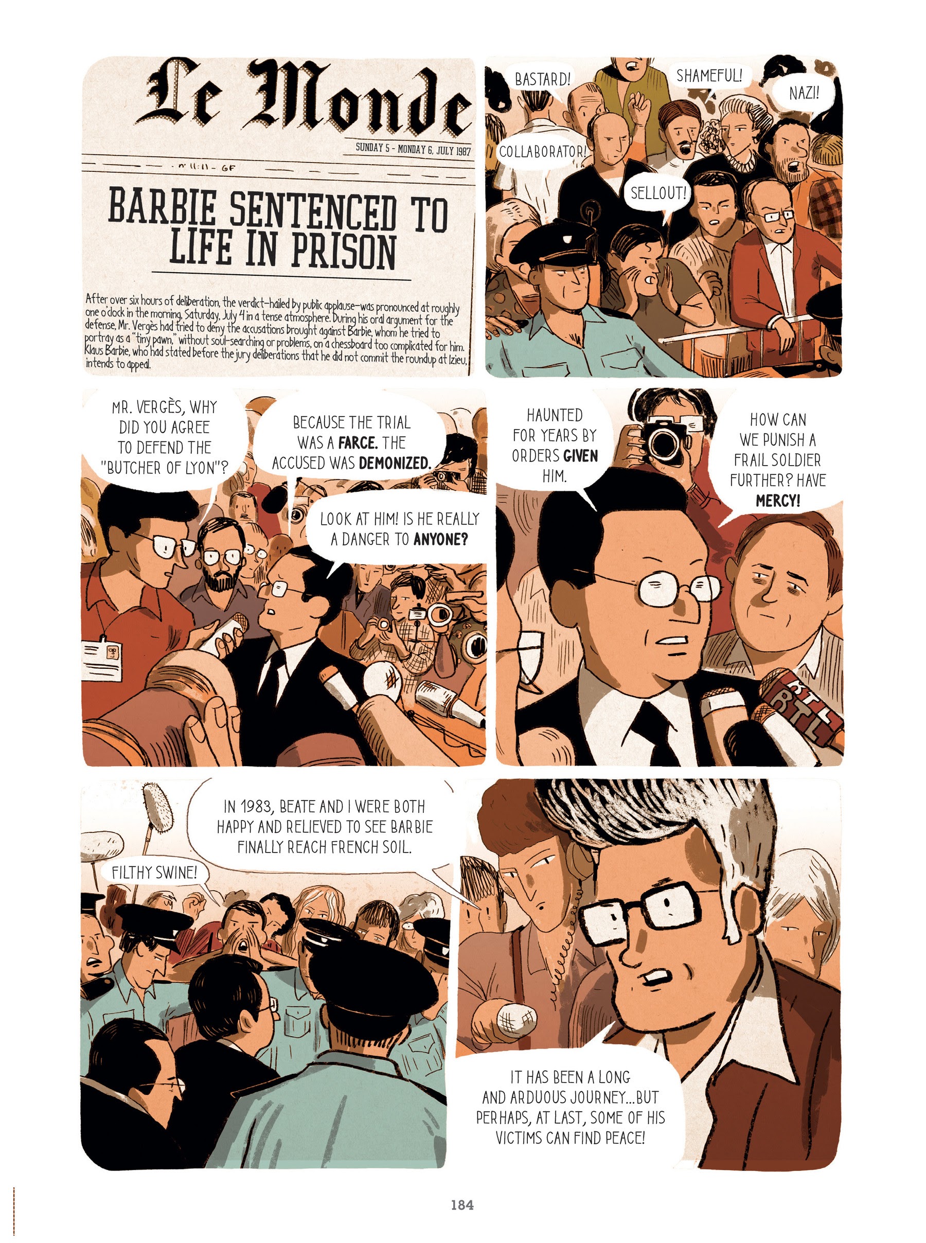Read online For Justice: The Serge & Beate Klarsfeld Story comic -  Issue # TPB (Part 2) - 83